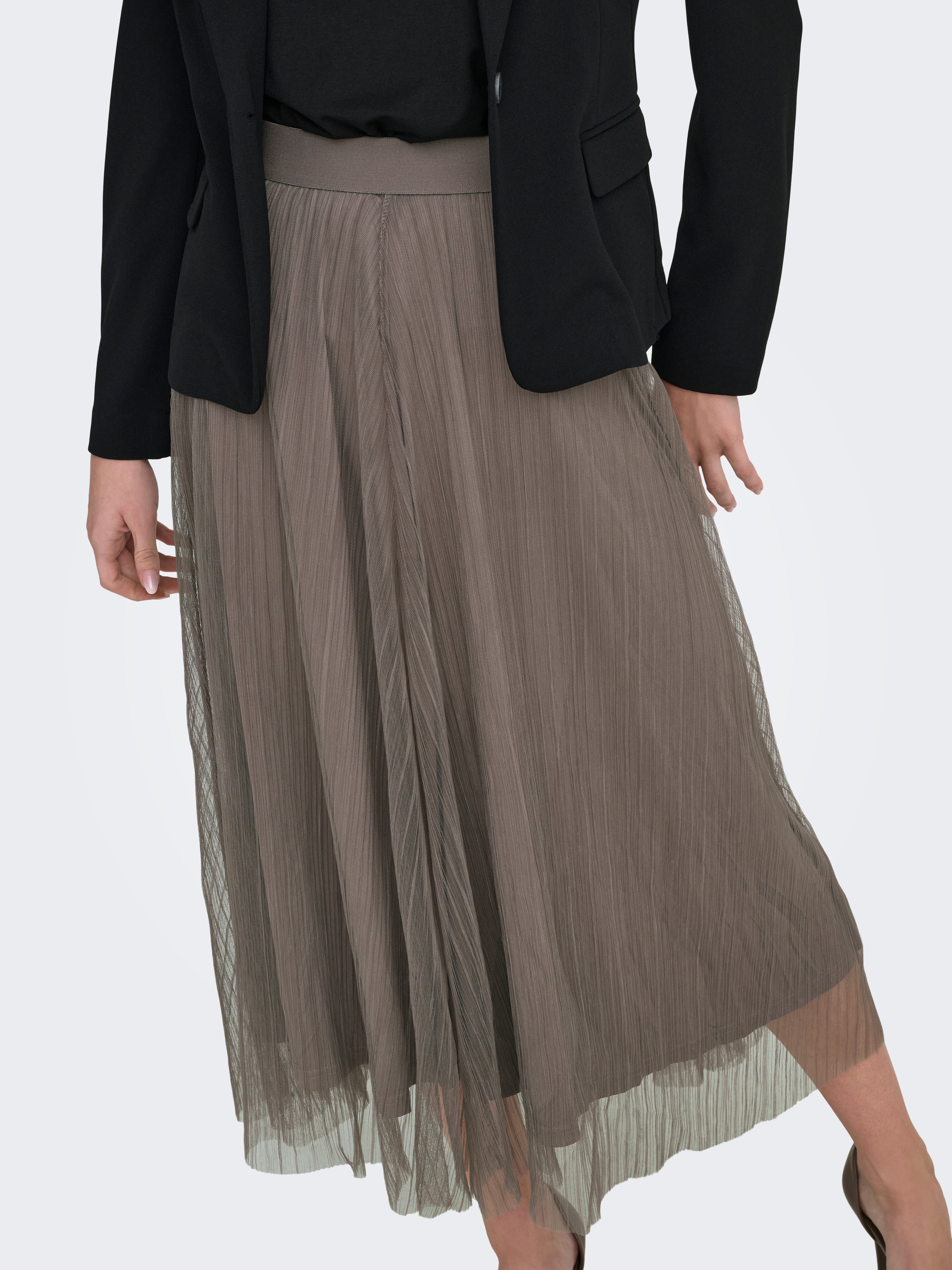 ONLLAVINA Long skirt Antler