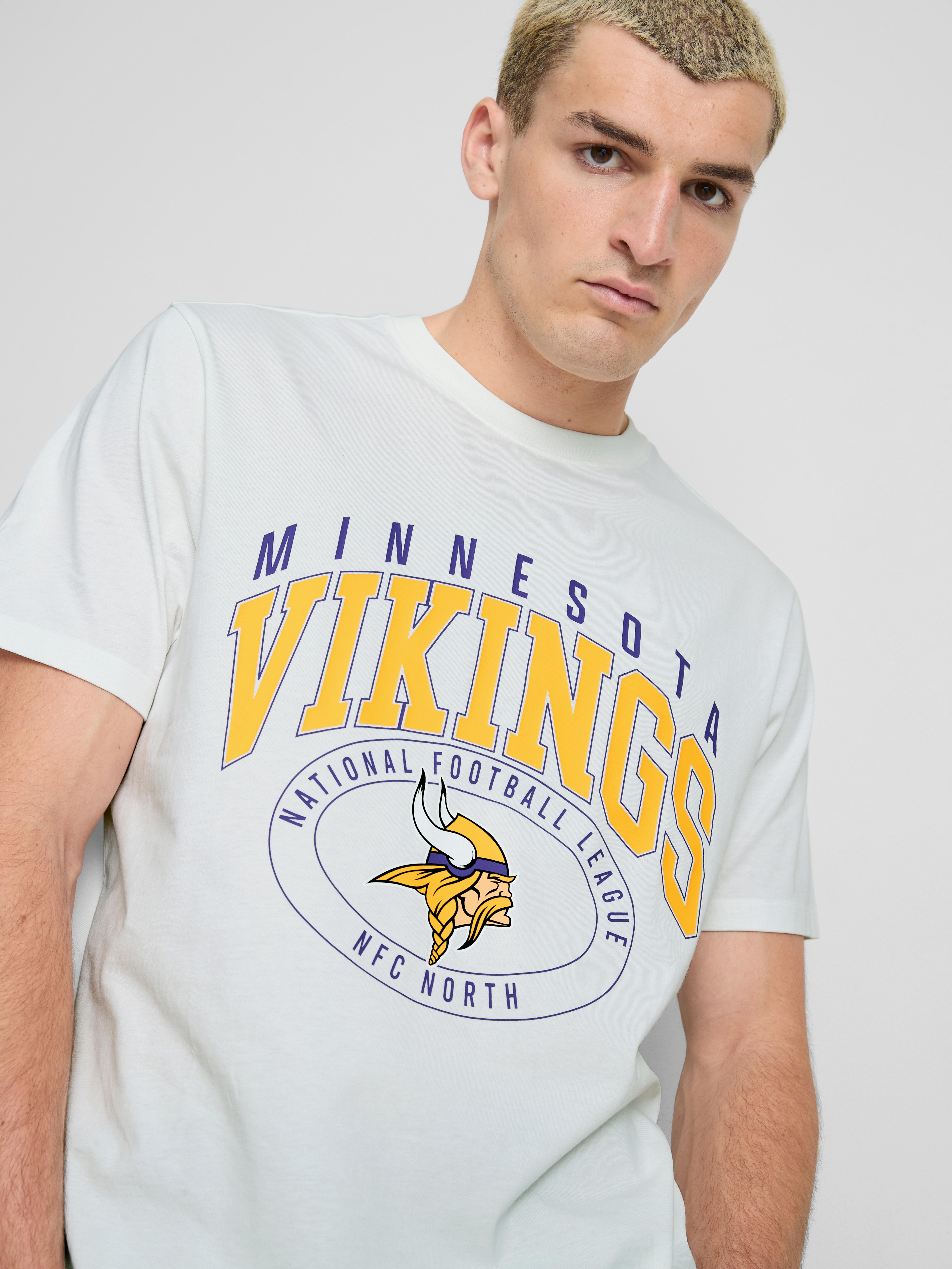 NFL Minnesota Vikings Graphic T-Shirt - Ivory