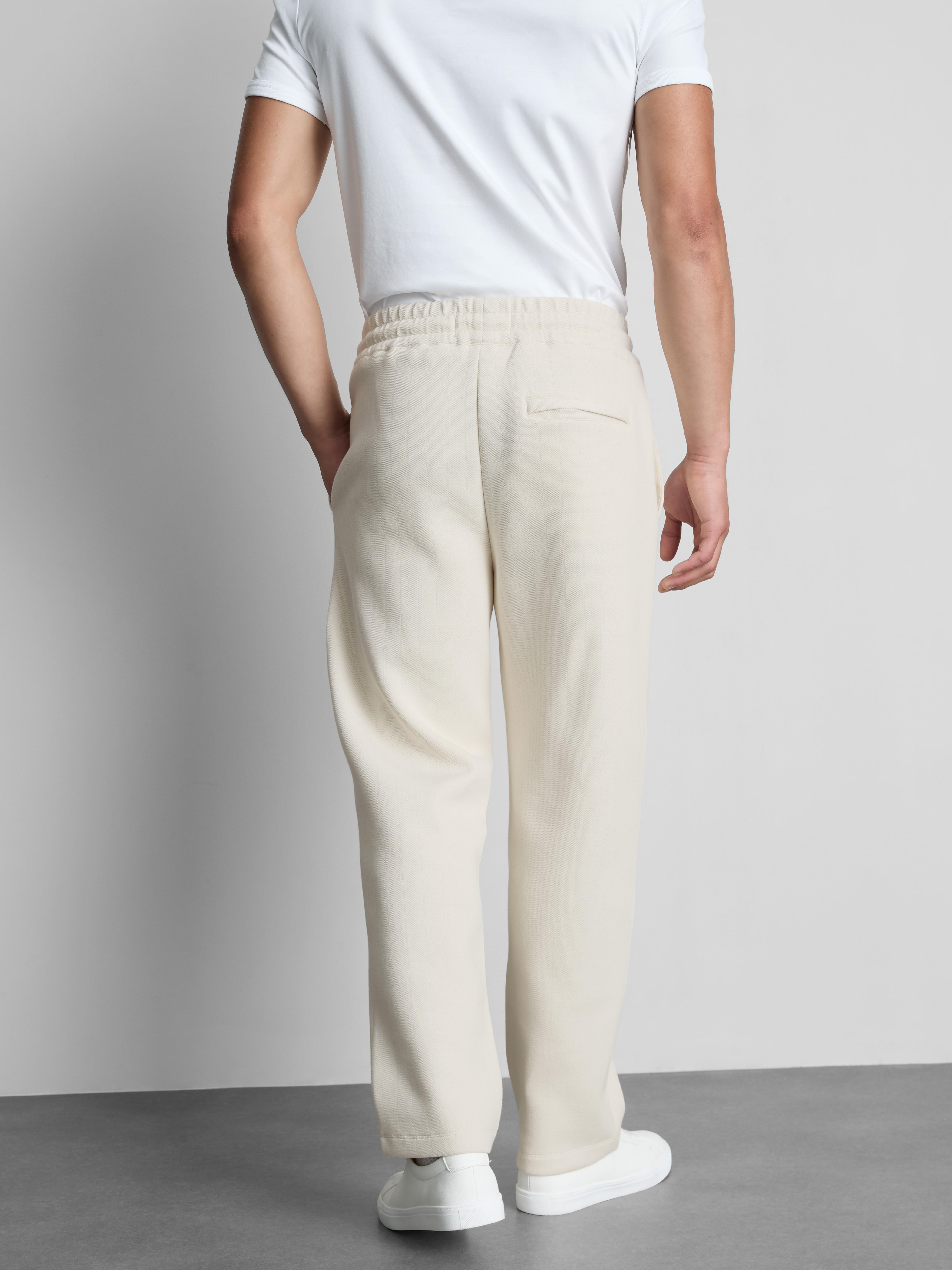 The Edit Drawstring Joggers - Ivory