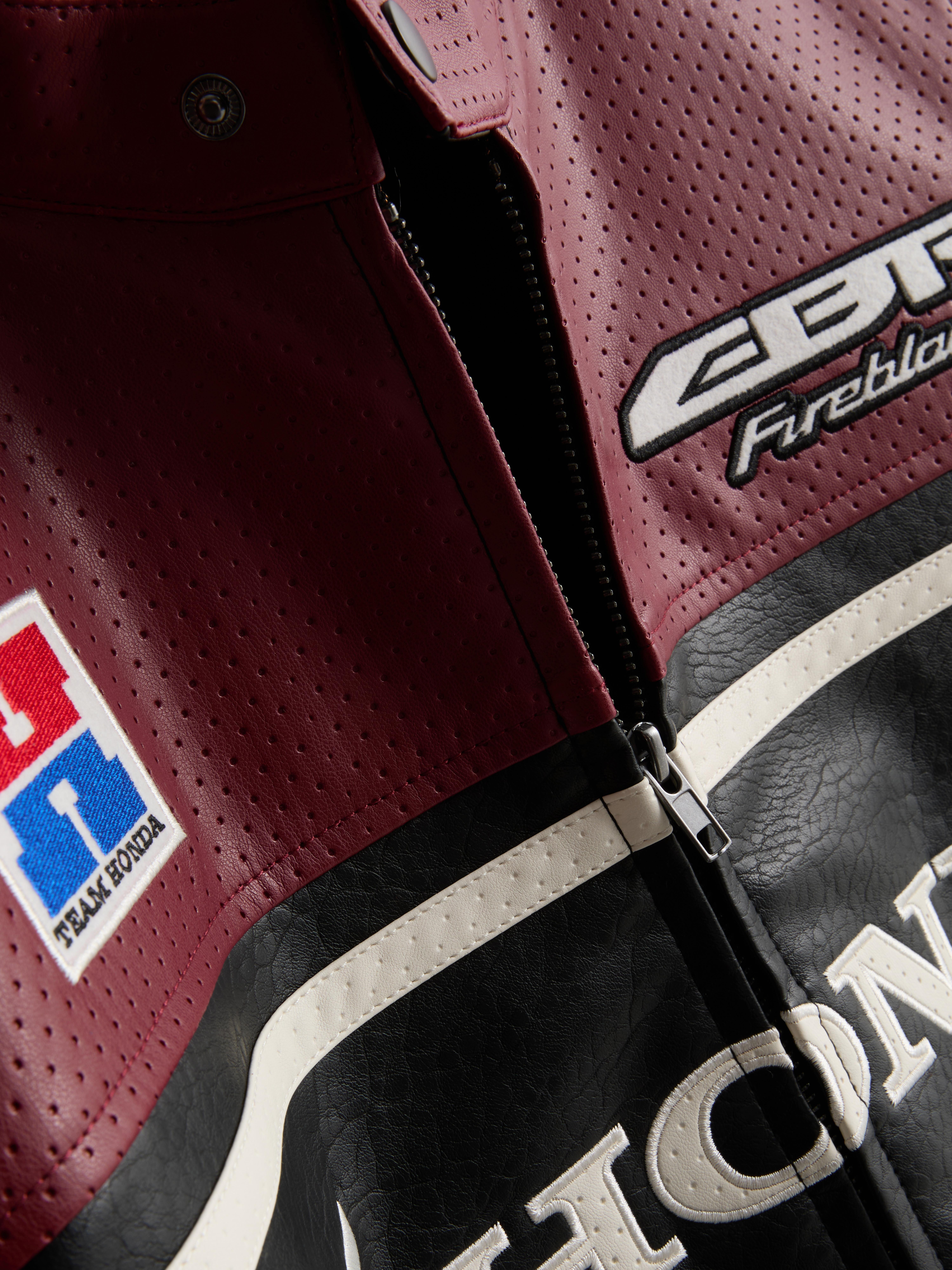 Honda Racing Biker Jacket - Black