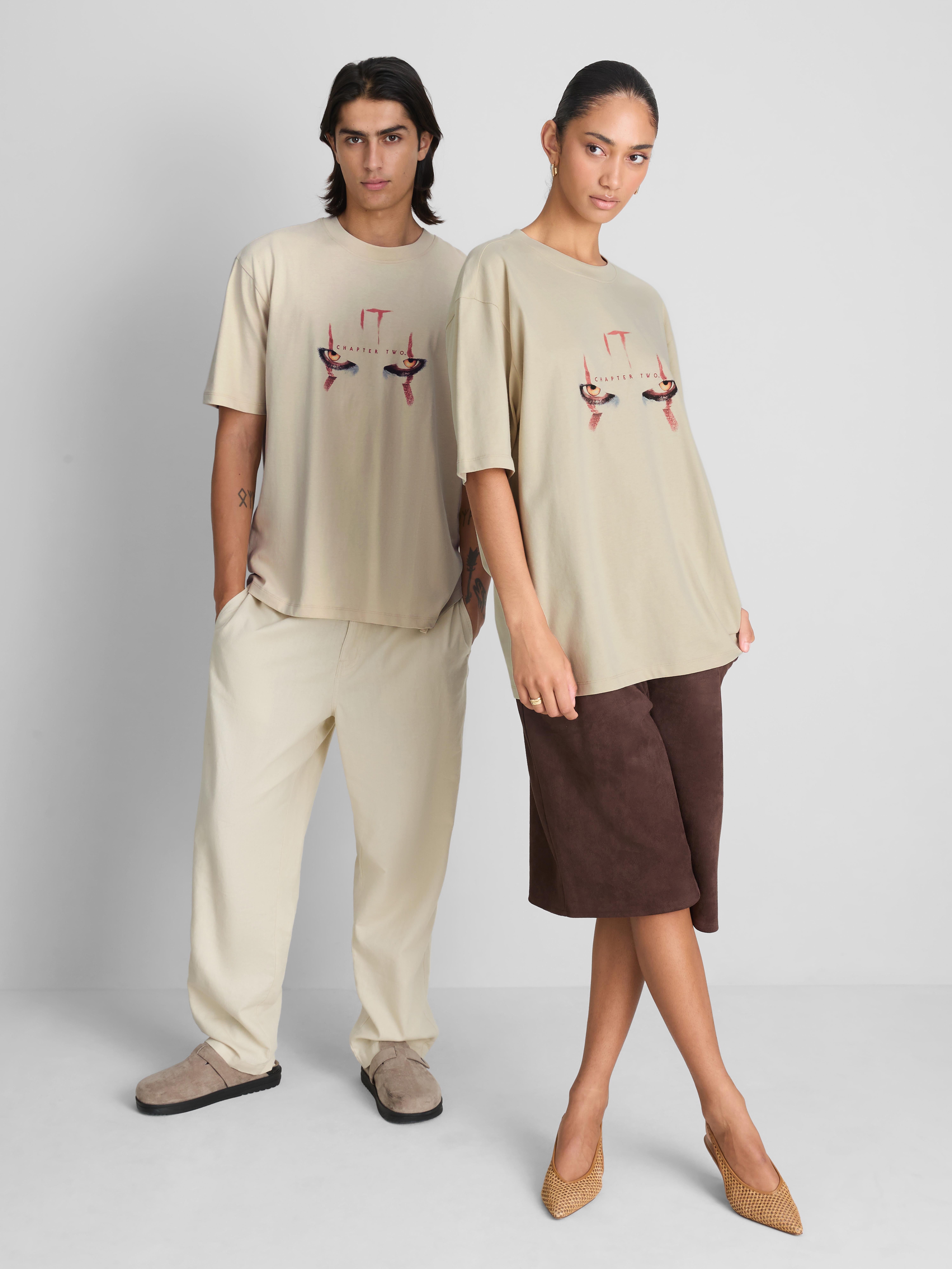IT Chapter Two Graphic T-Shirt - Stone