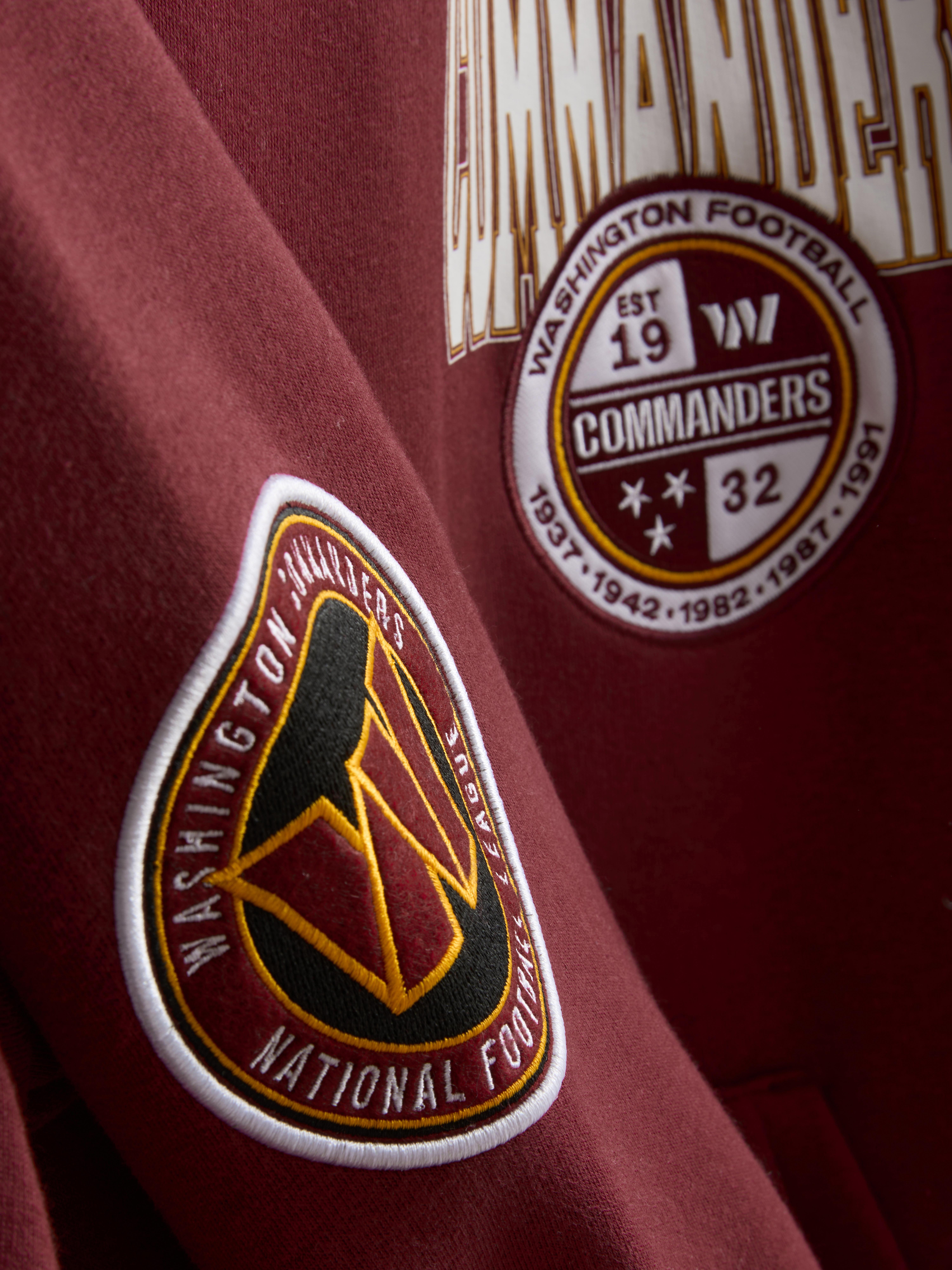NFL Washington Commanders Cotton-Rich Hoodie - Burgundy
