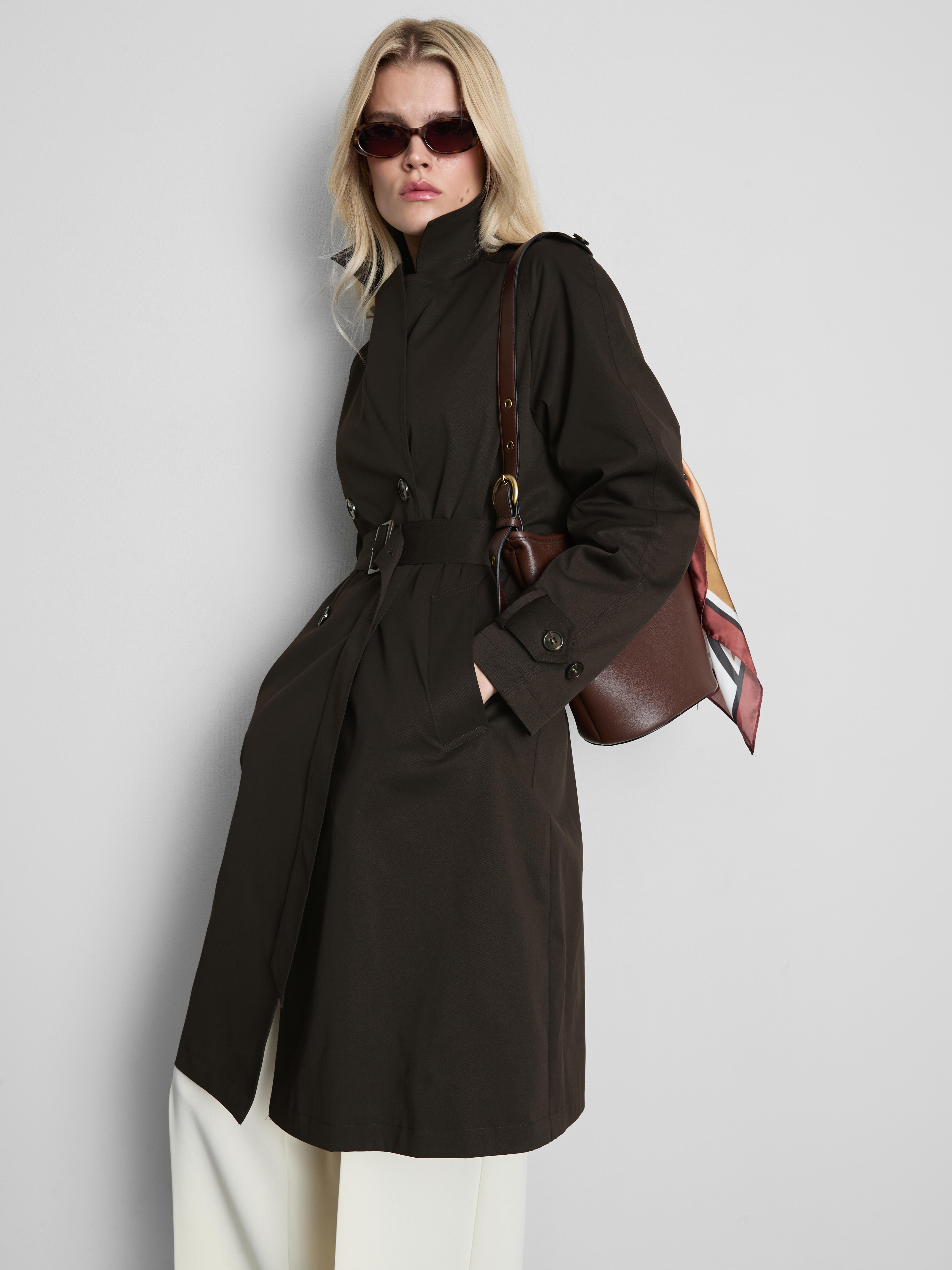 Essential Trench Coat - Chocolate