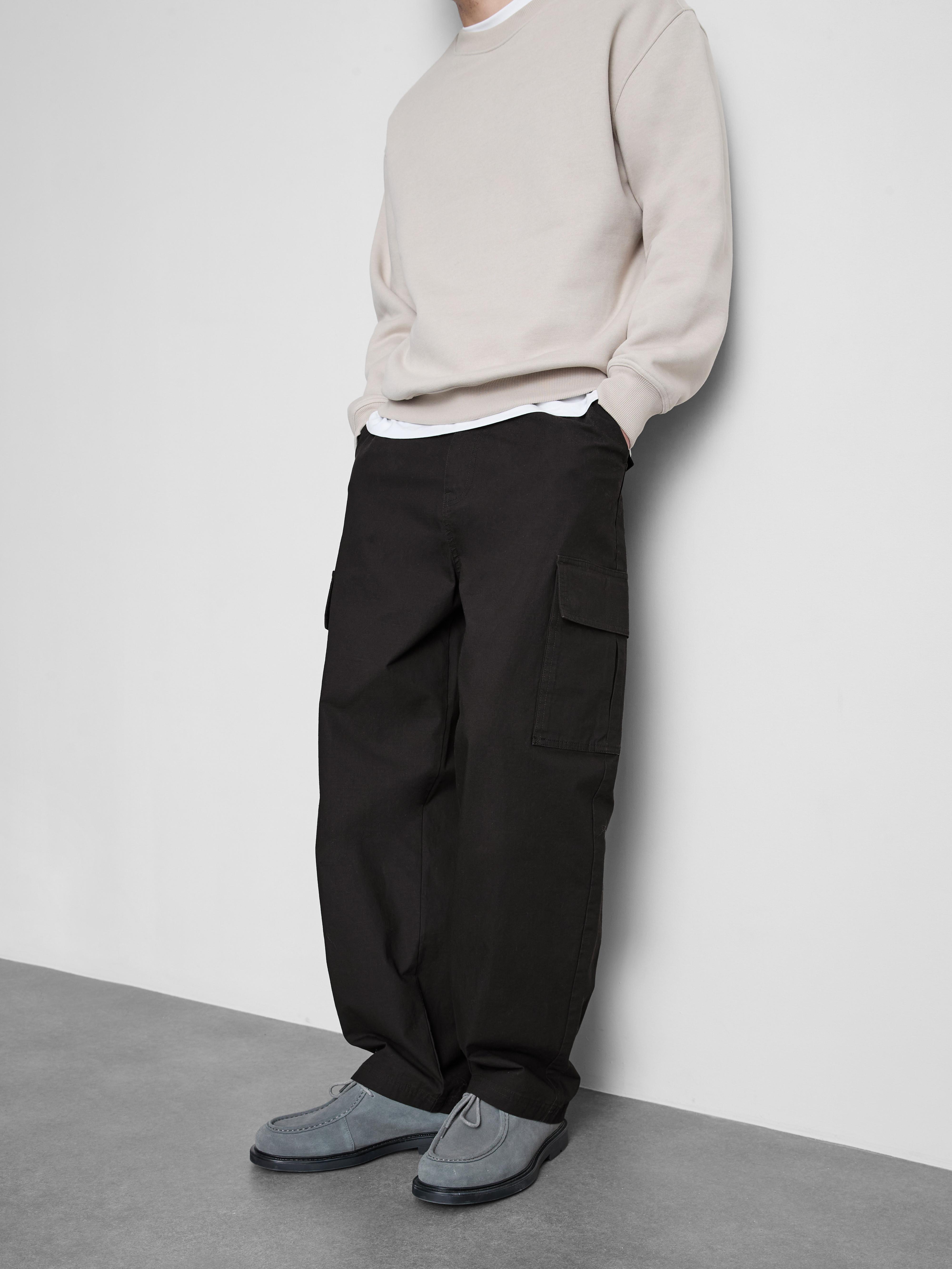 Utility Cargo Pants - Black