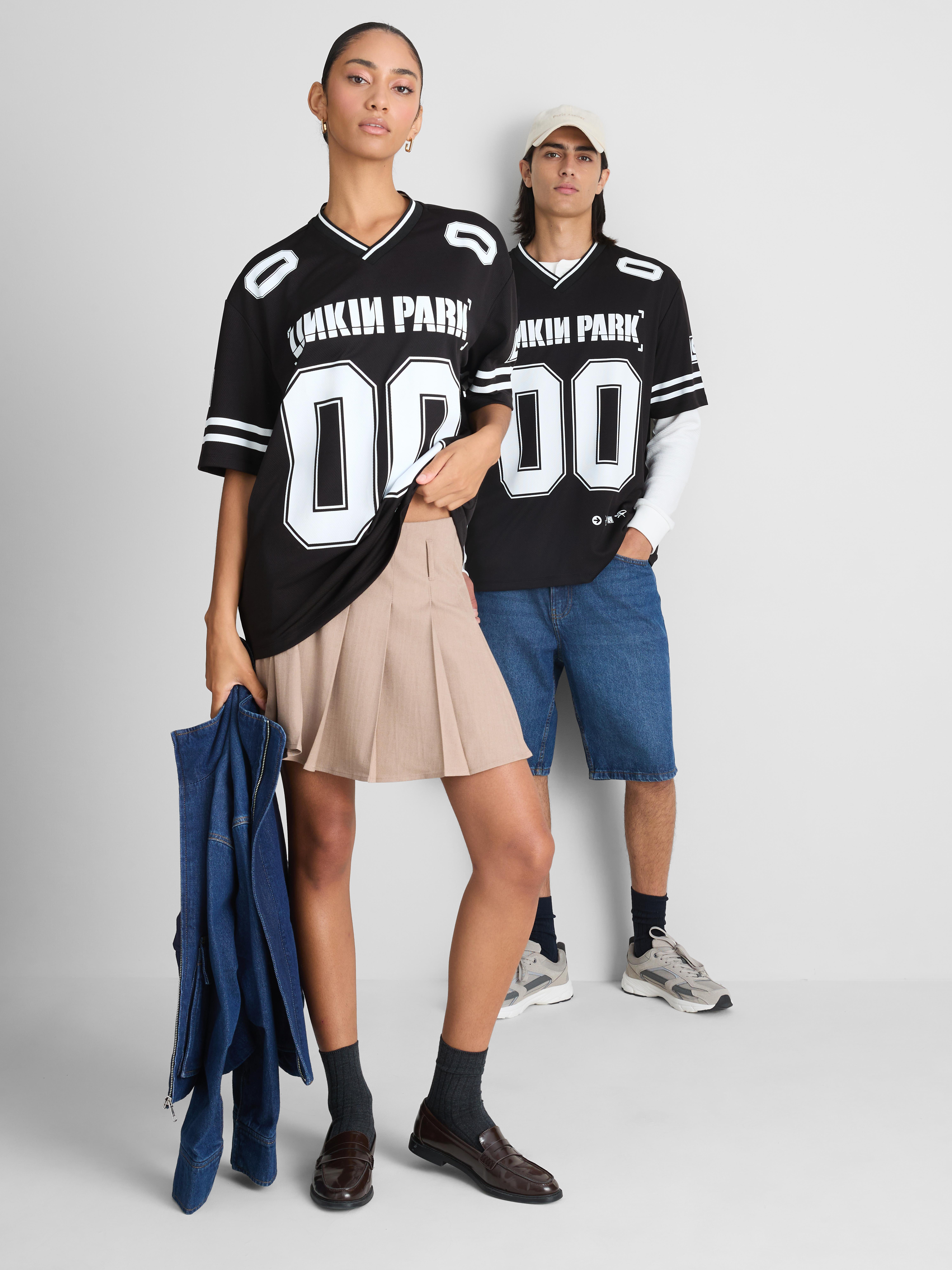 Linkin Park Graphic Jersey - Black