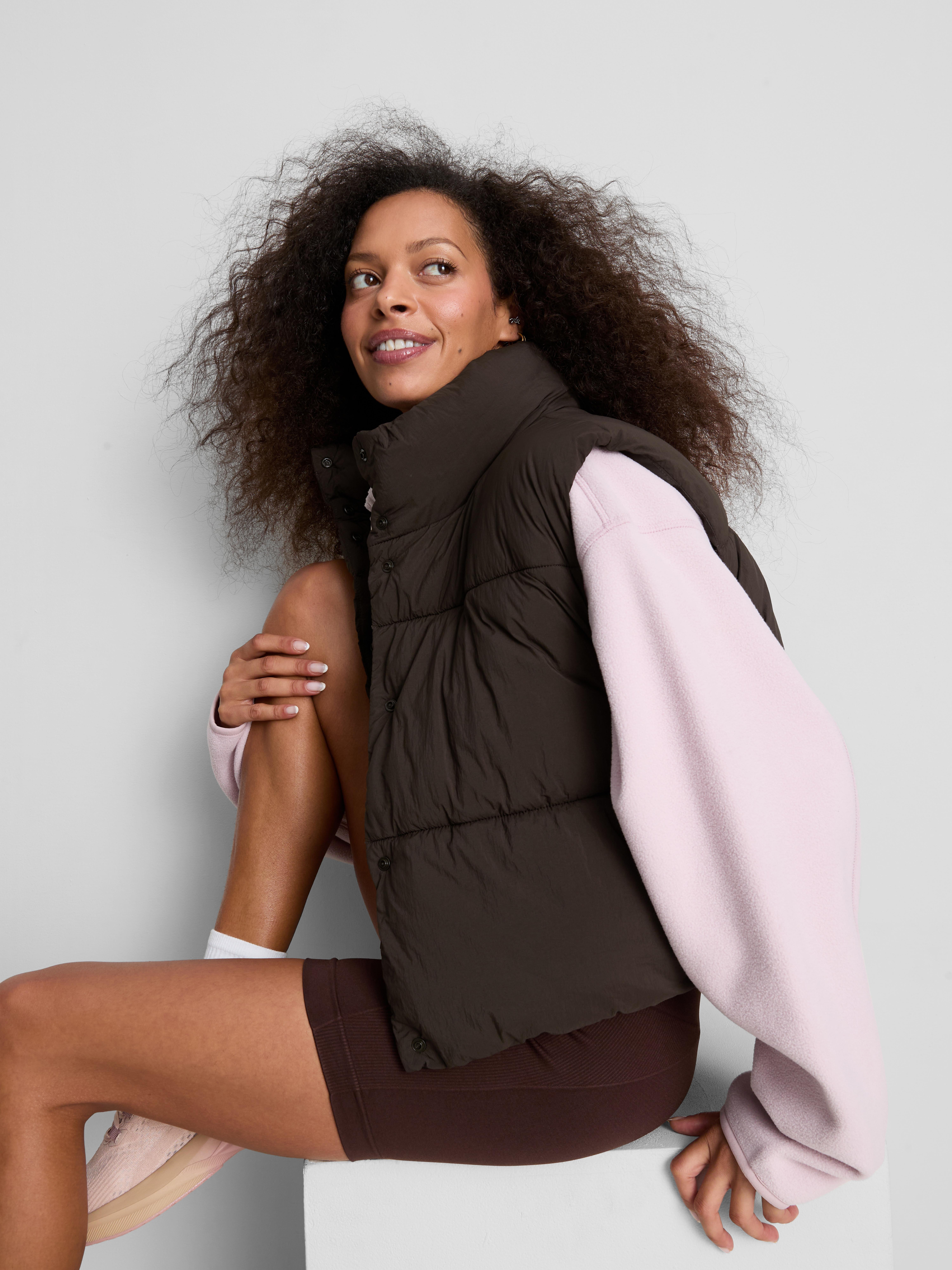 Puffer Vest - Chocolate
