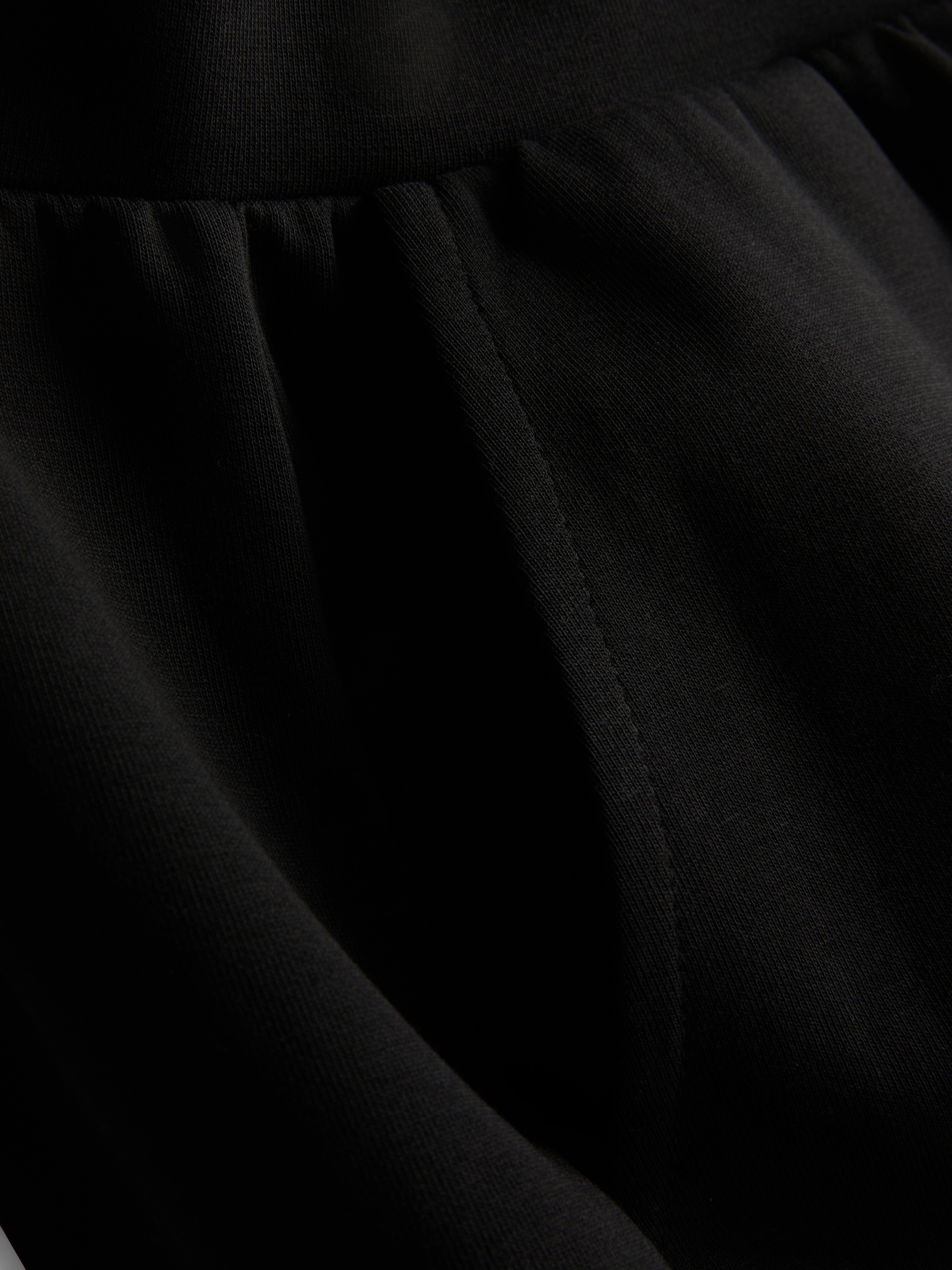 Paula Echevarría Wide Leg Joggers - Black