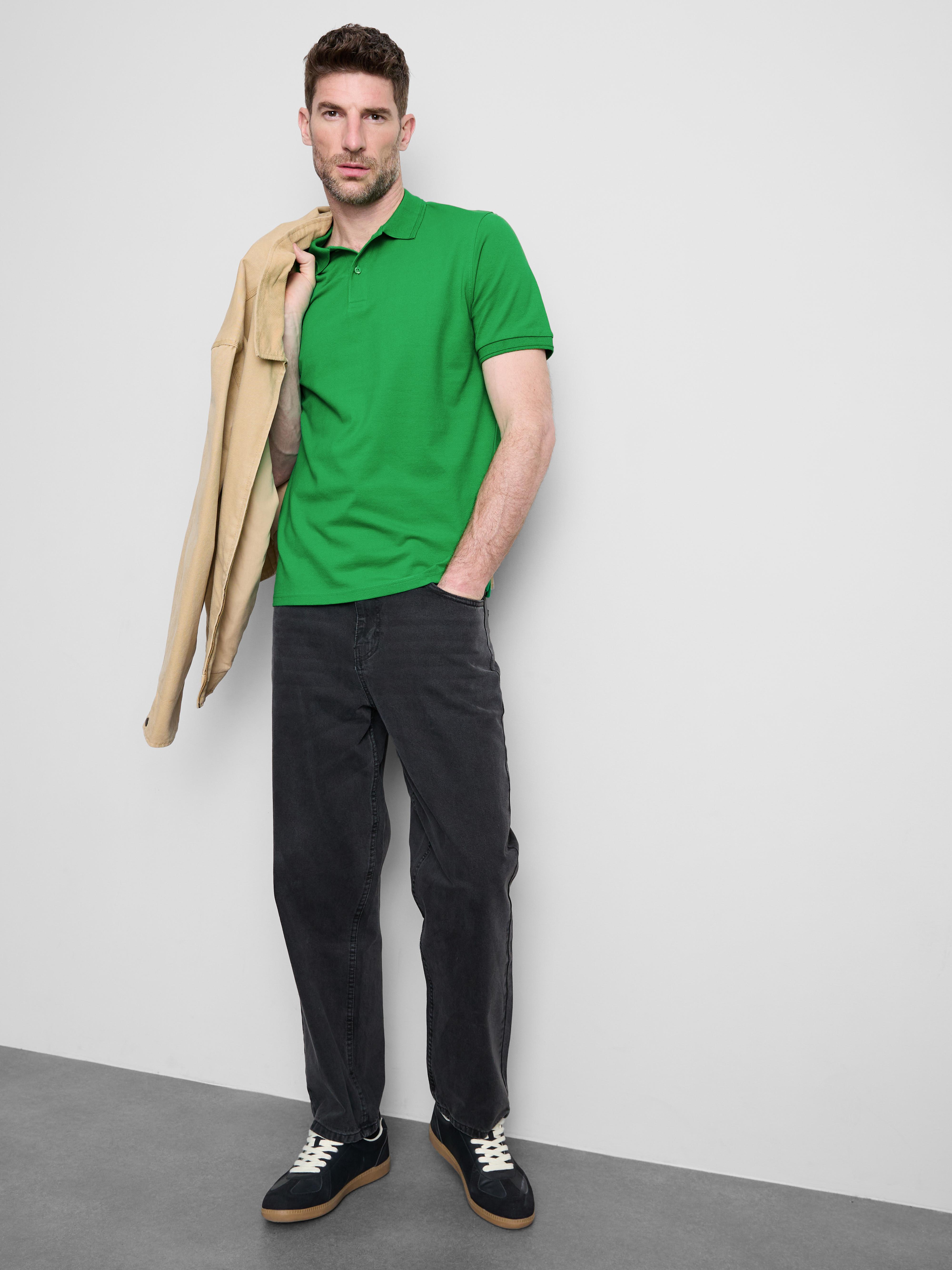 Essential Stretch Polo Shirt - Bright Green