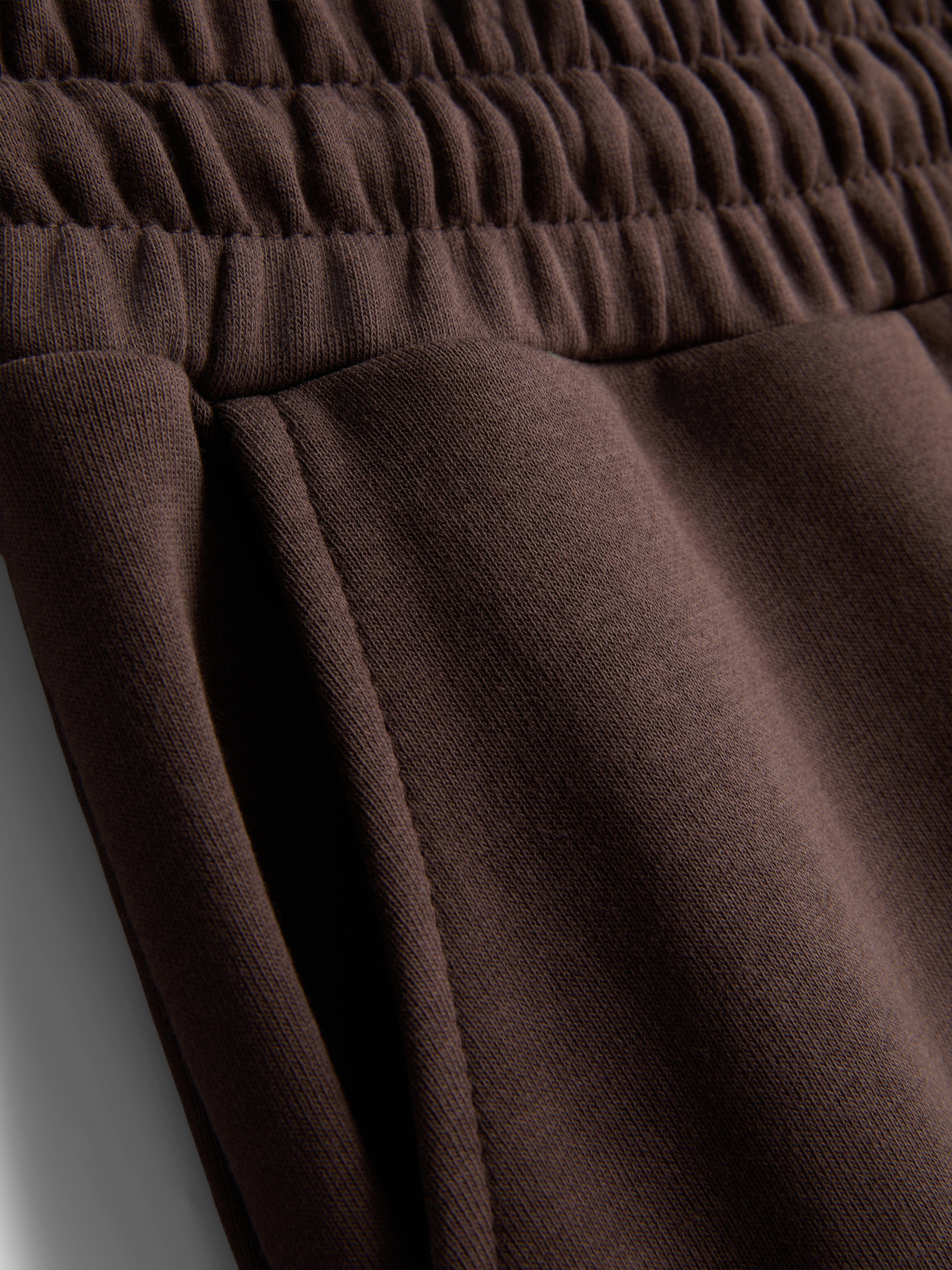 Wide-Leg Airport Tracksuit Bottoms - Chocolate