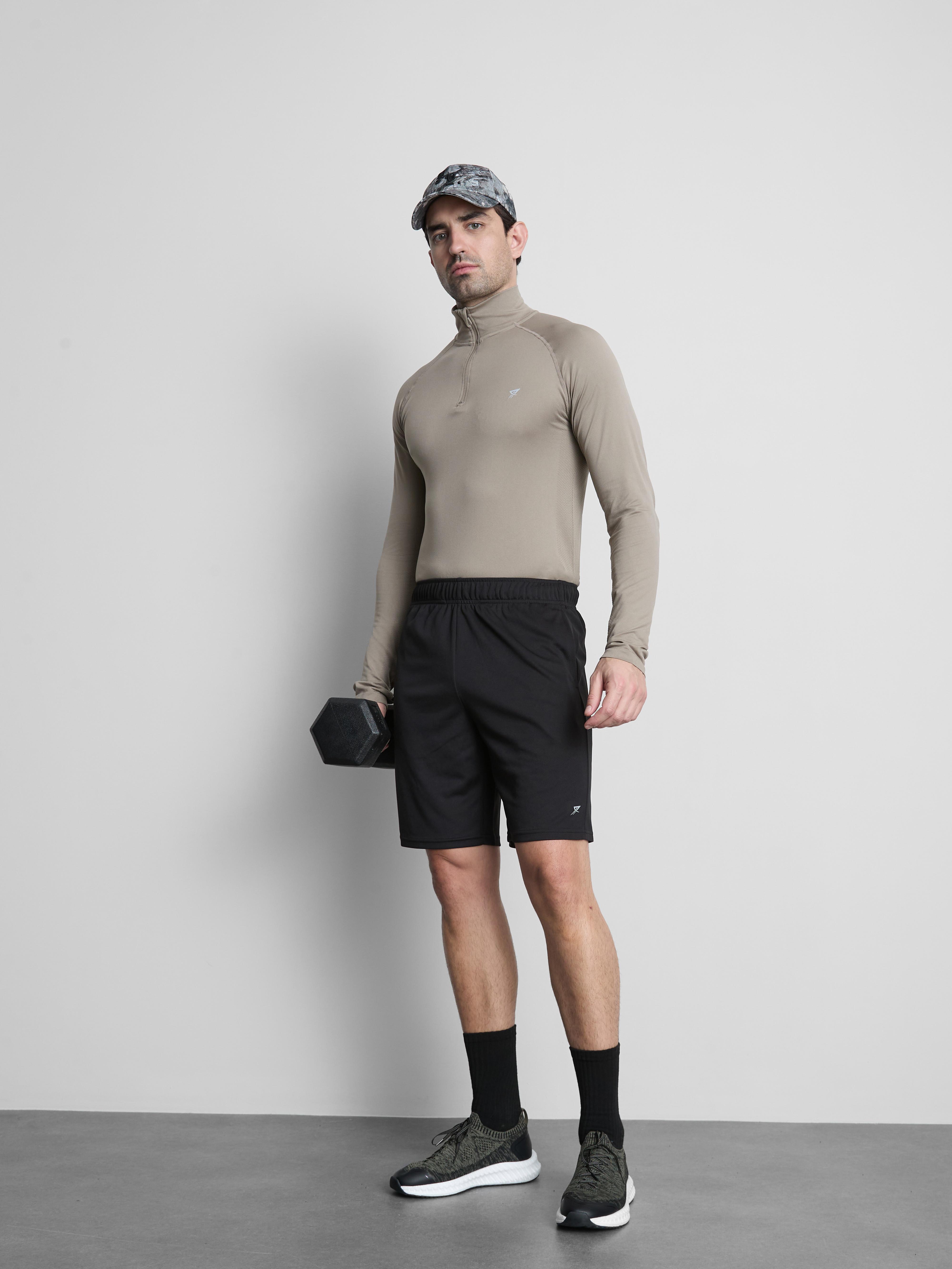 Mesh Gym Shorts - Black