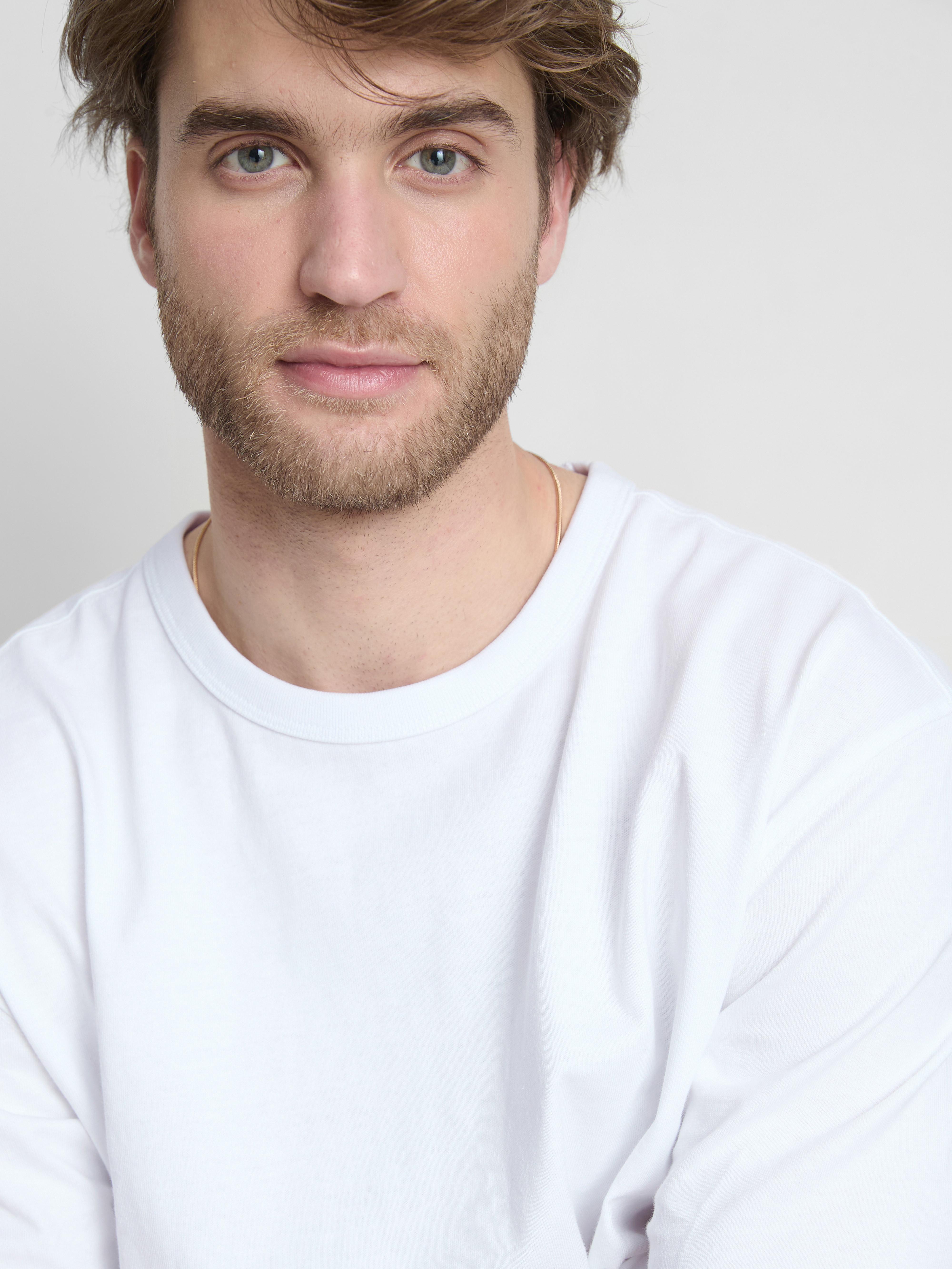 Relaxed-Fit Short-Sleeve T-Shirt - White