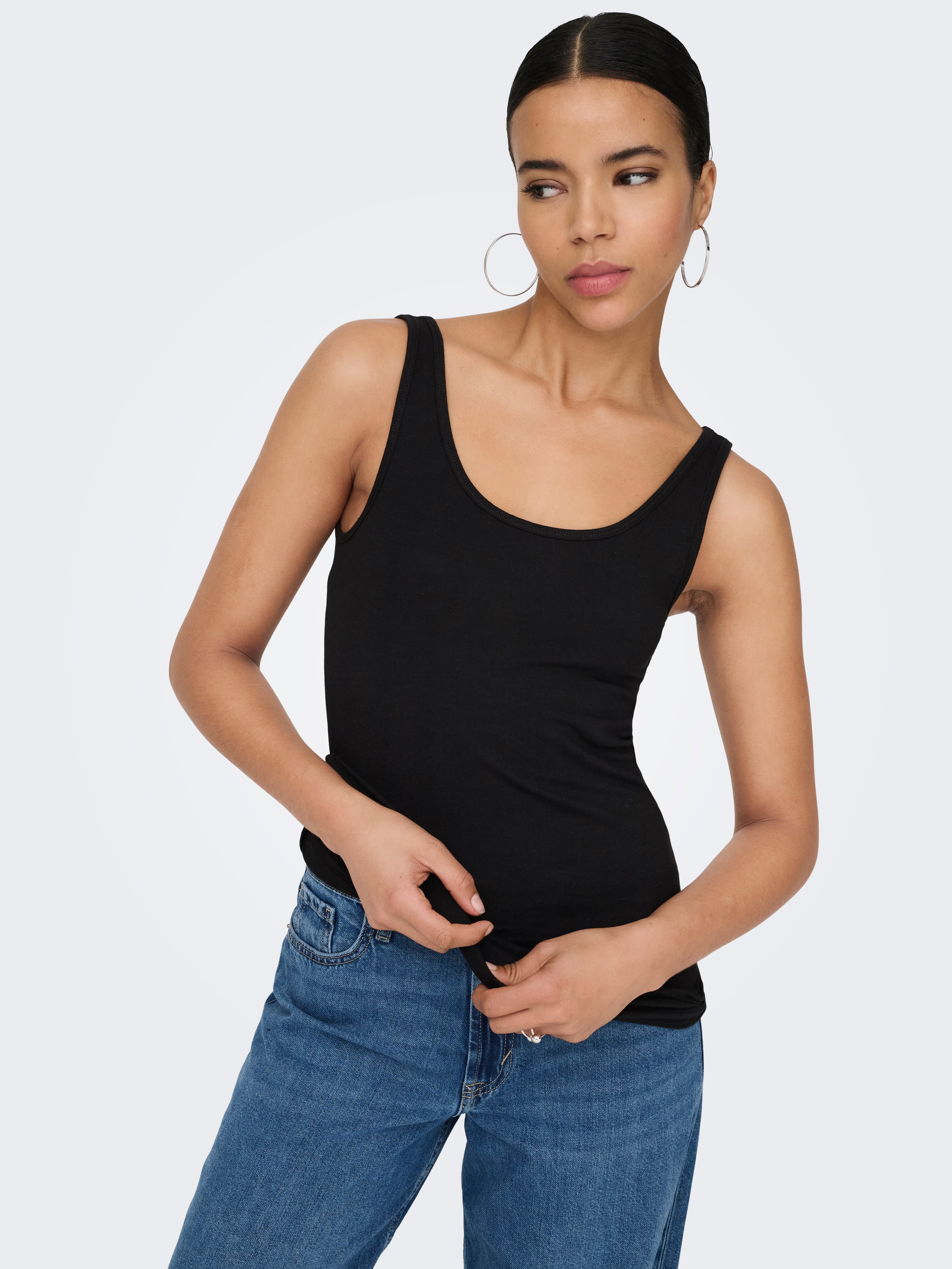 ONLLIVE Tank top Black