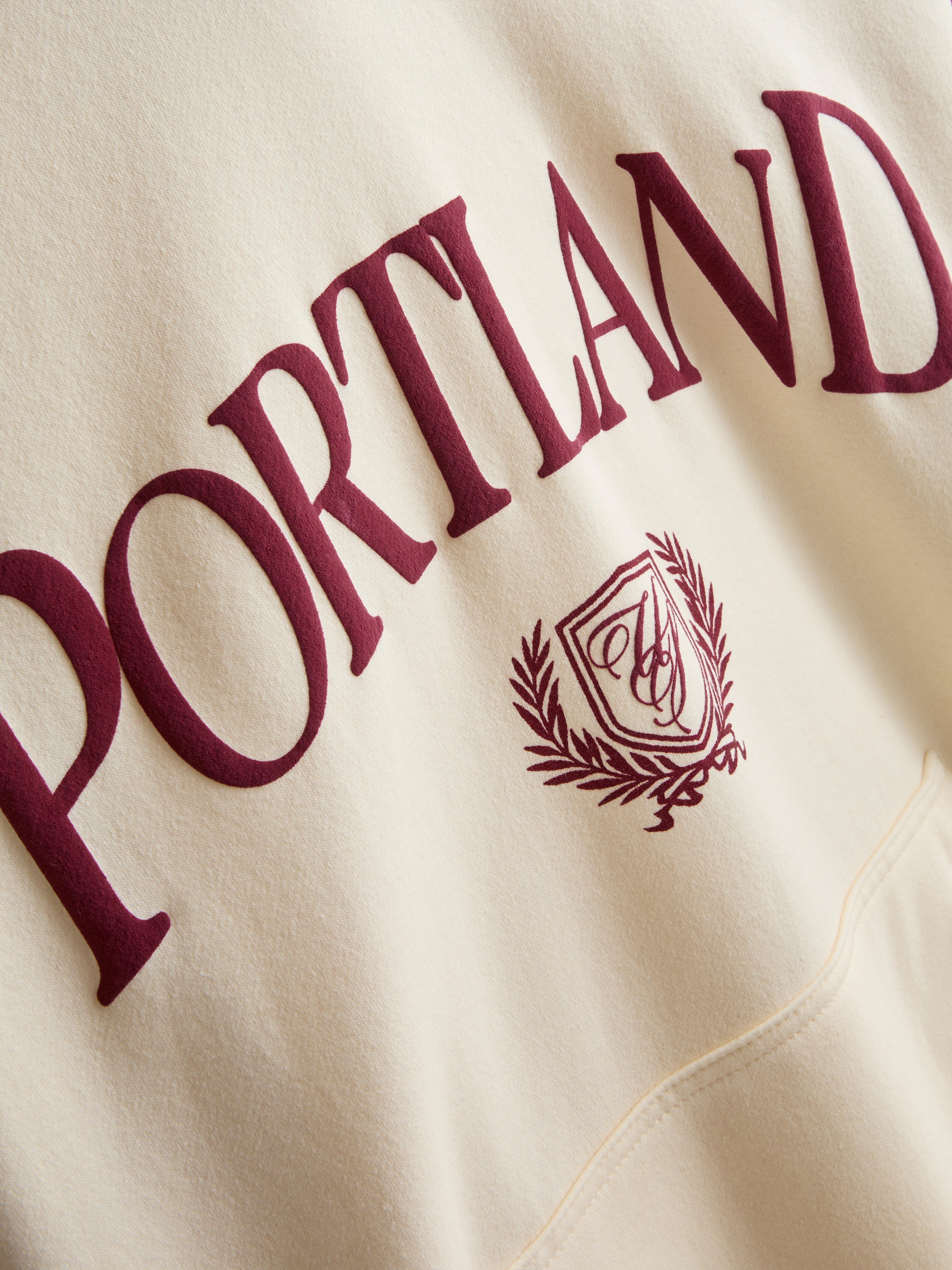 Portland Graphic Hoodie - Ivory