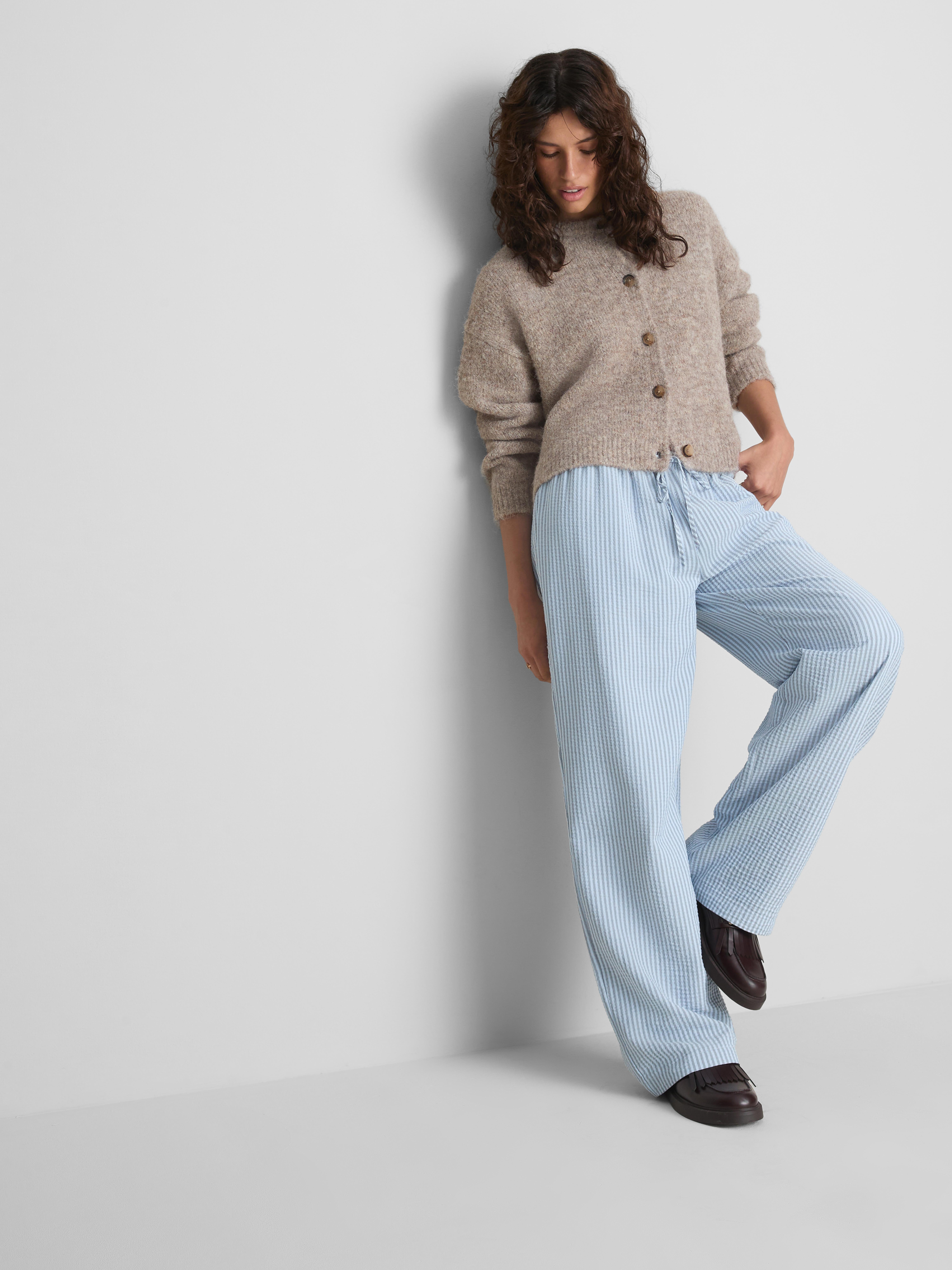 The Primark Scene | Boxy Knitted Cardigan - Taupe