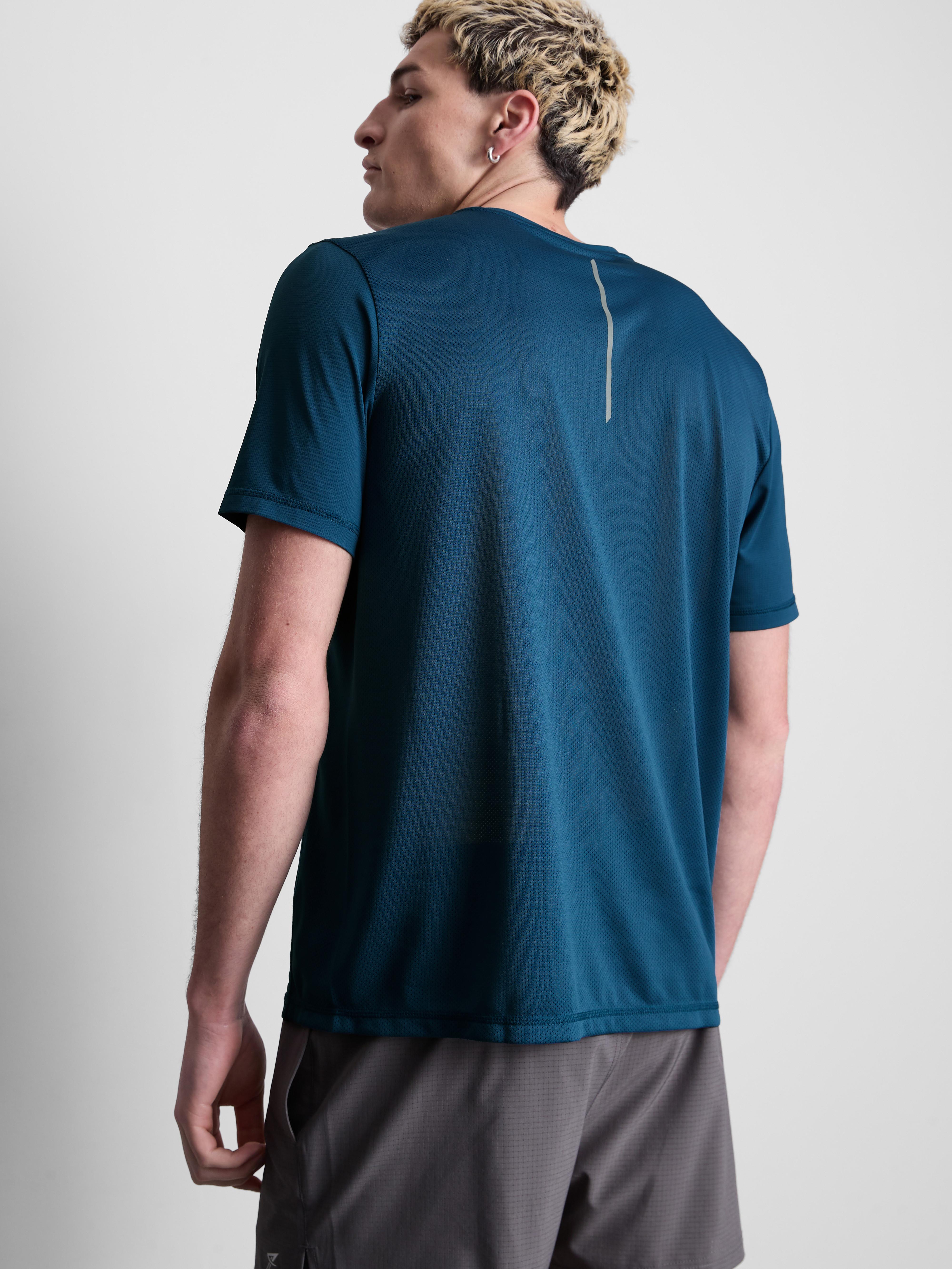 Short Sleeve Gym T-Shirt - Teal