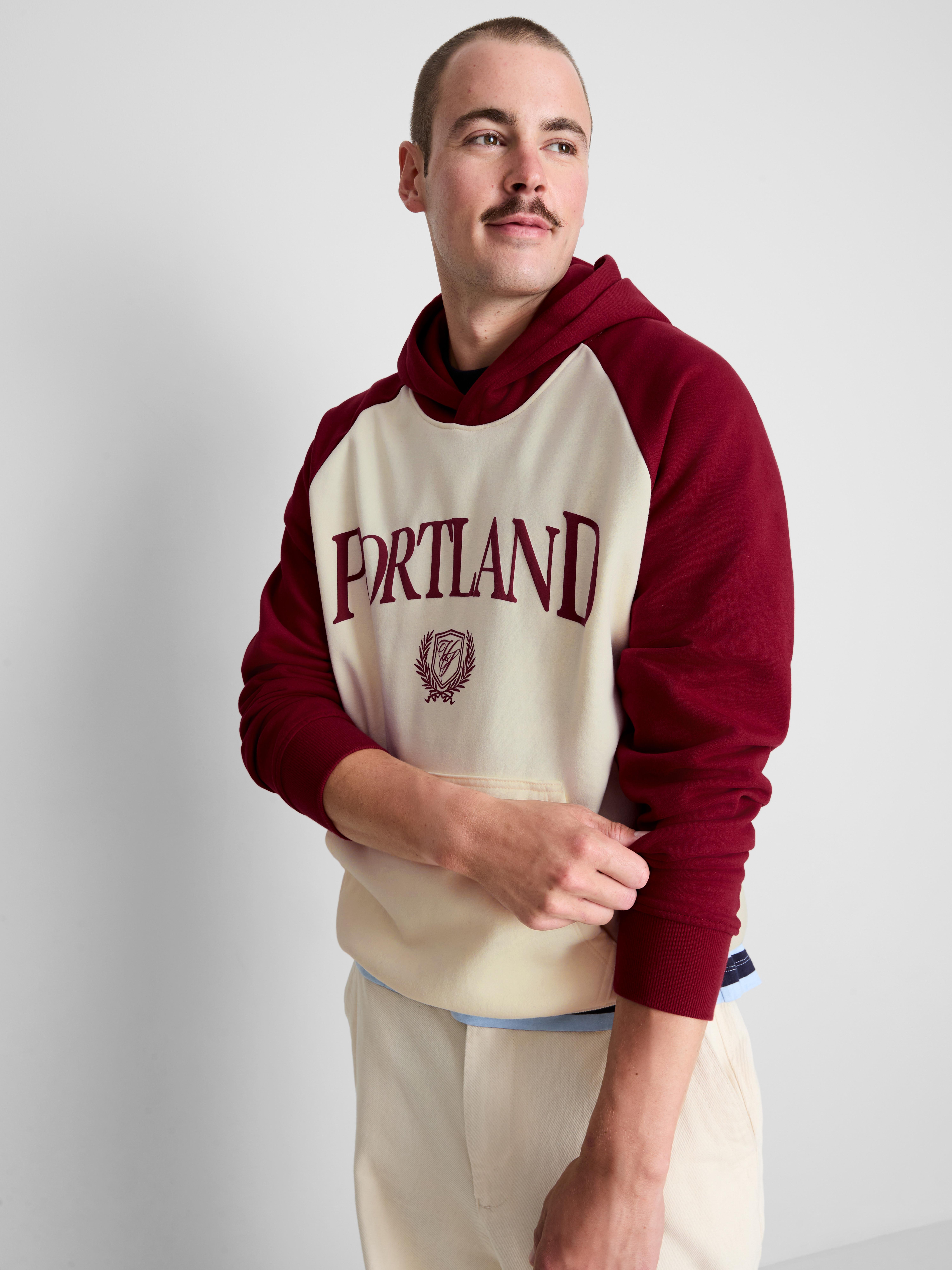 Portland Graphic Hoodie - Ivory