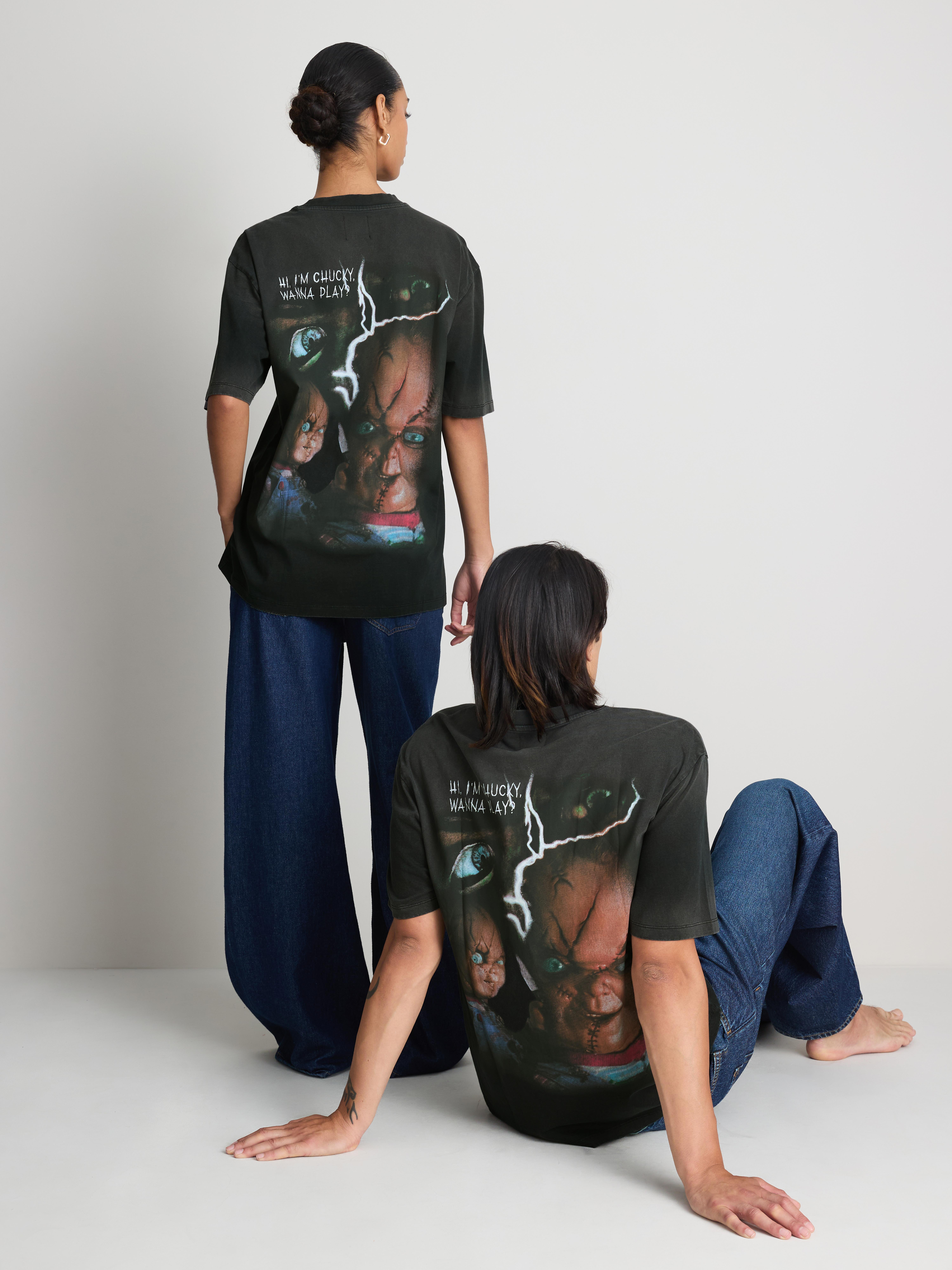 Chucky Graphic T-Shirt - Black
