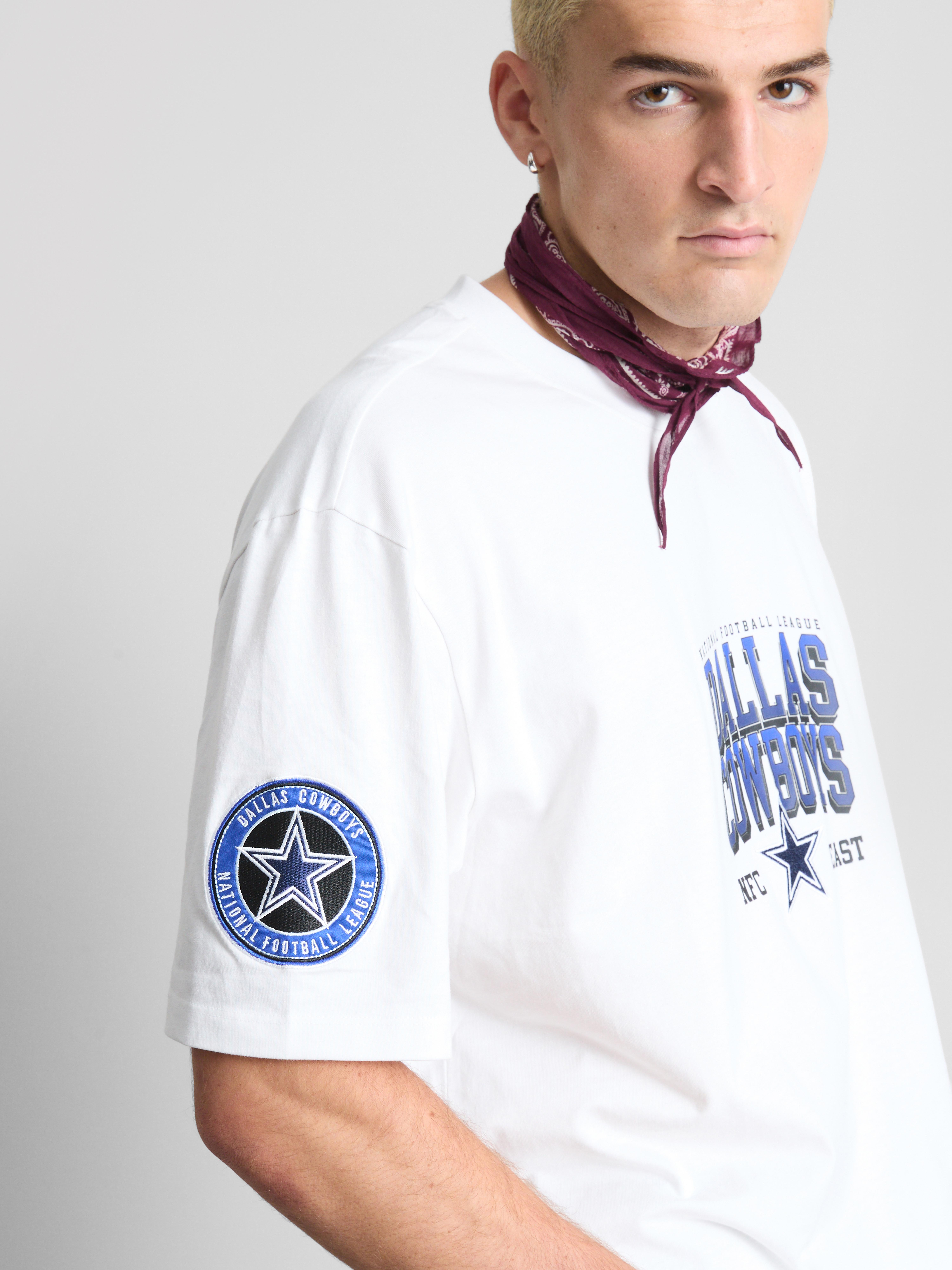 NFL Dallas Cowboys Pure Cotton Graphic T-Shirt - White