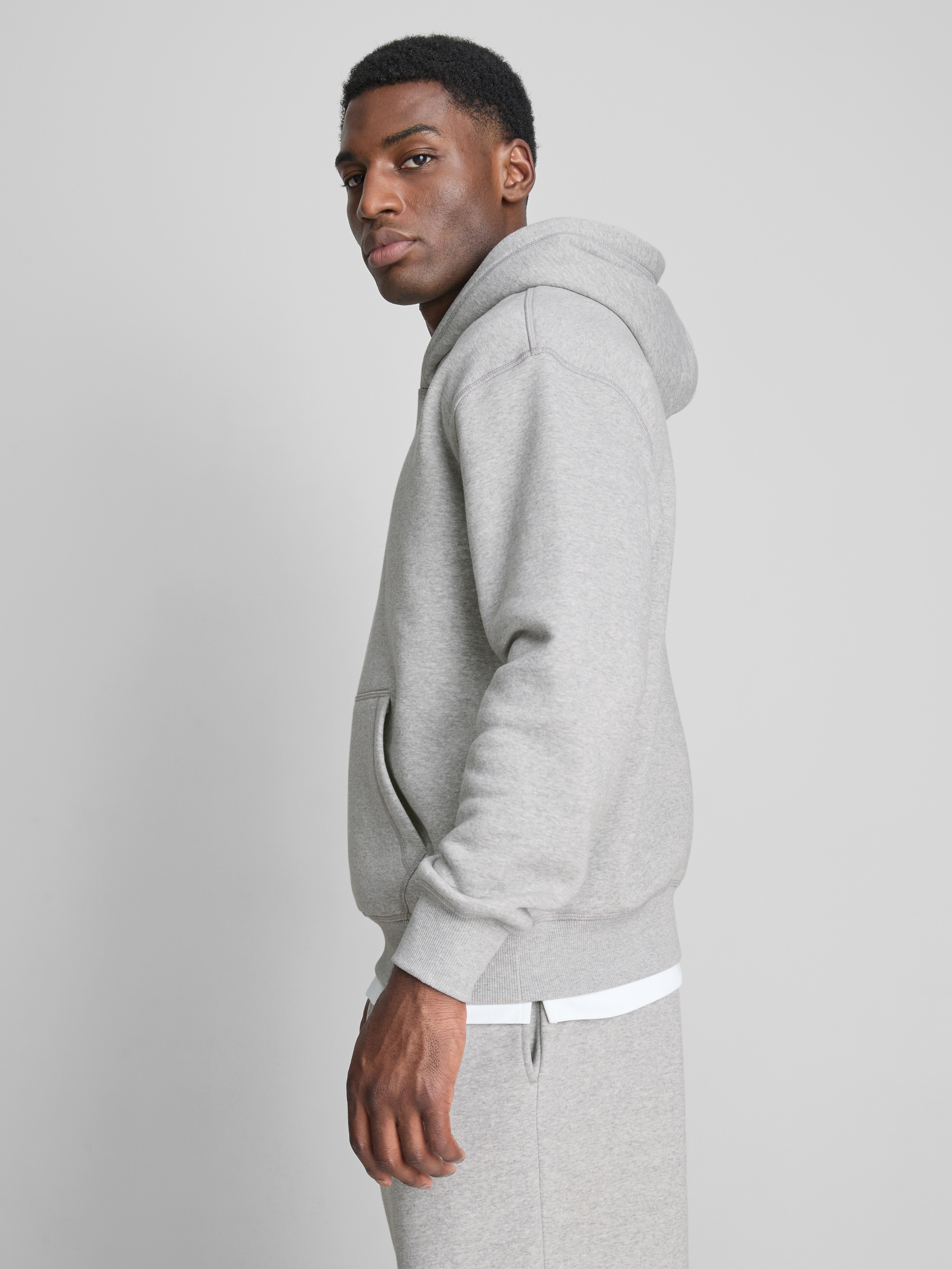 Oversized Pullover Hoodie - Gray