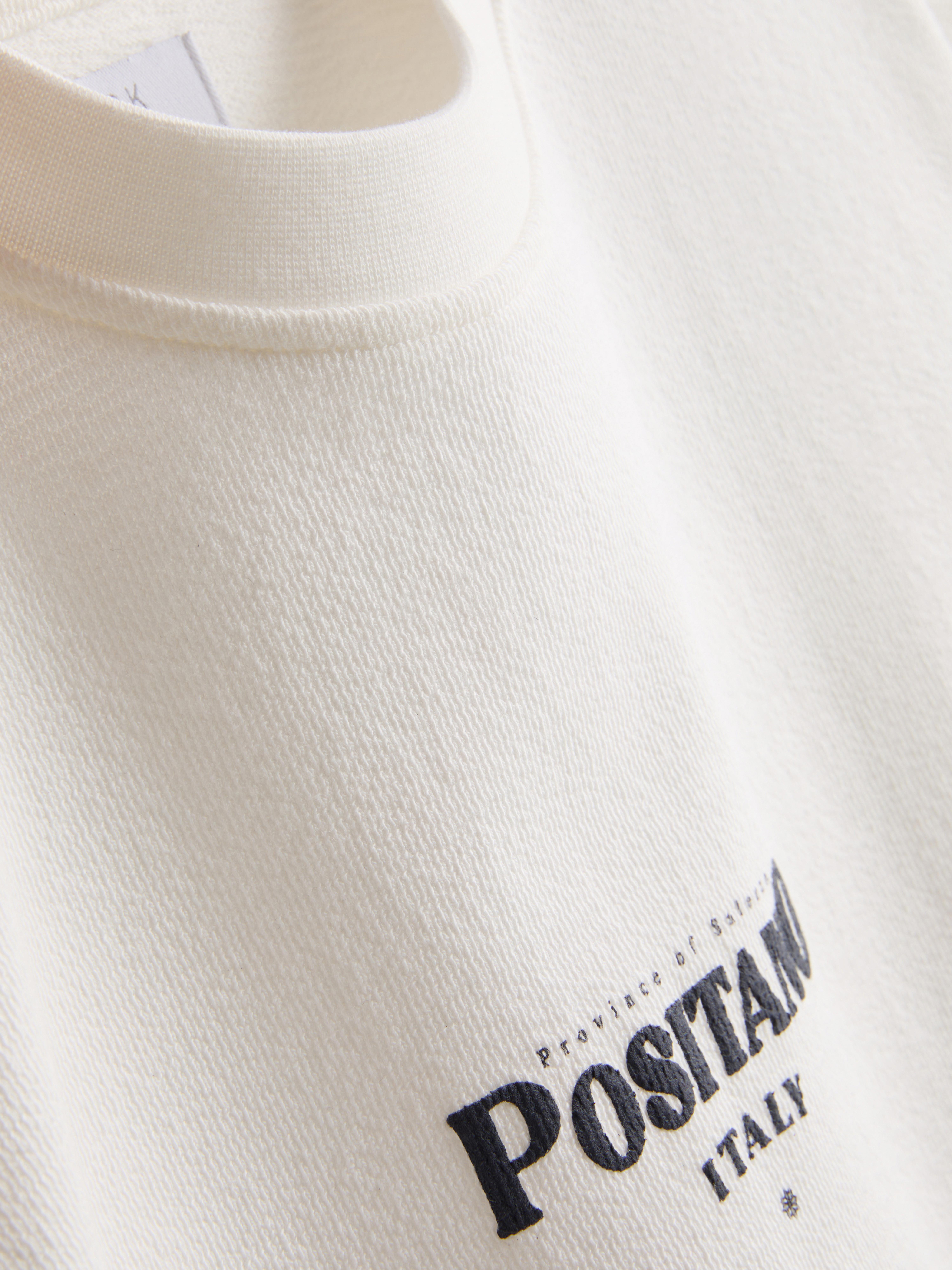Positano Back Graphic T-Shirt - Ivory