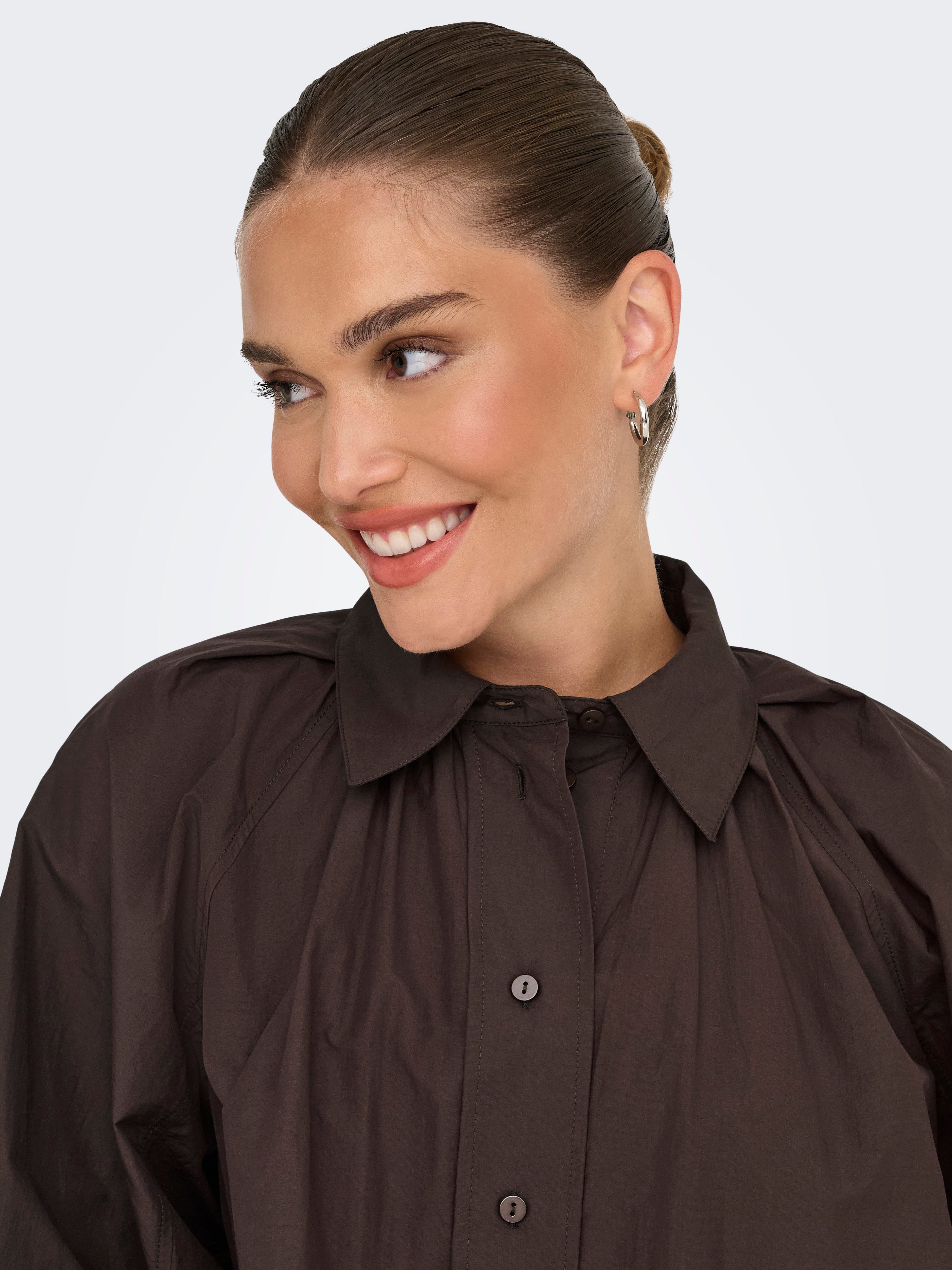 ONLRIVER Shirt Coffee Bean
