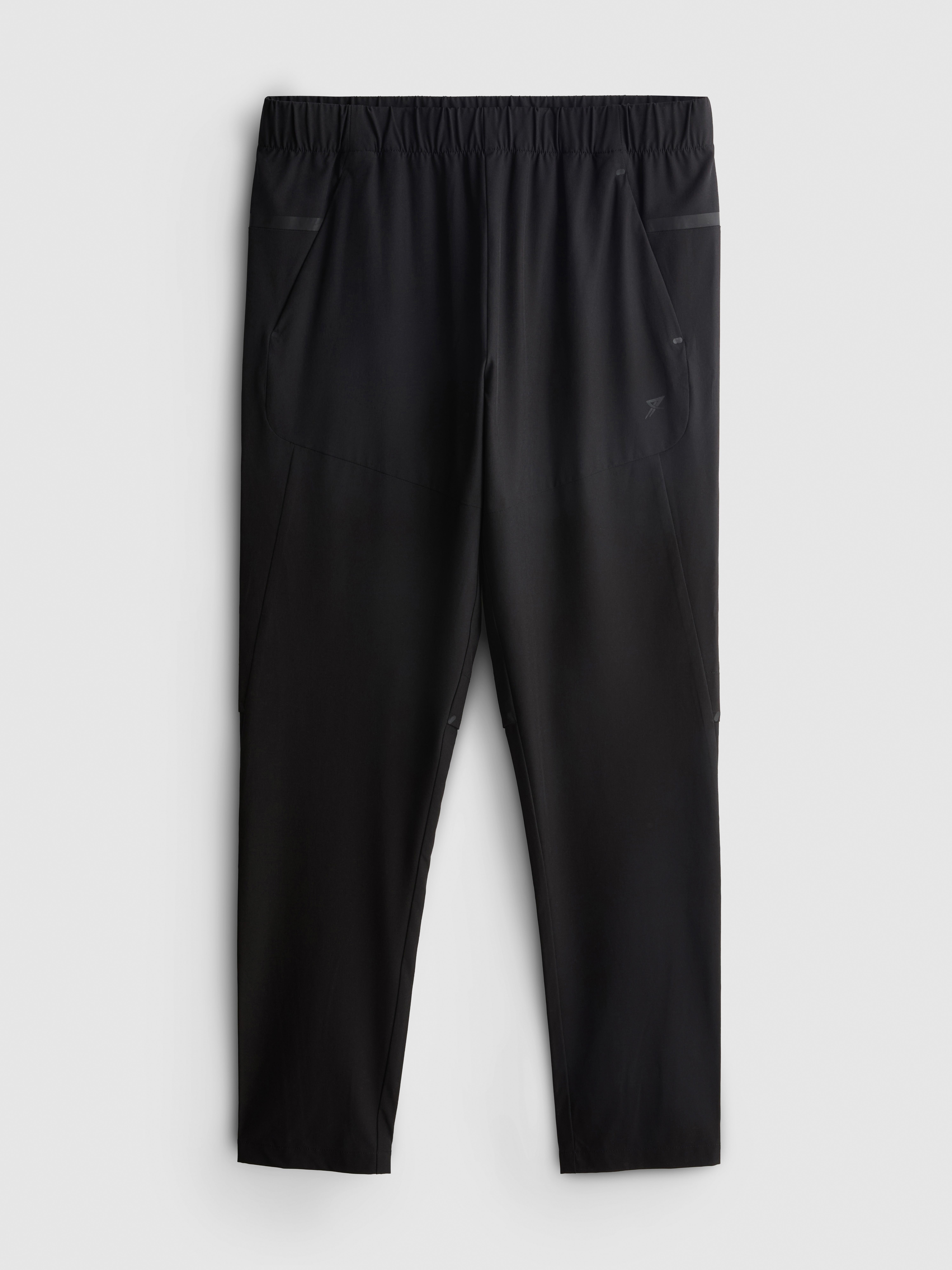 Elastic Gym Pants - Black