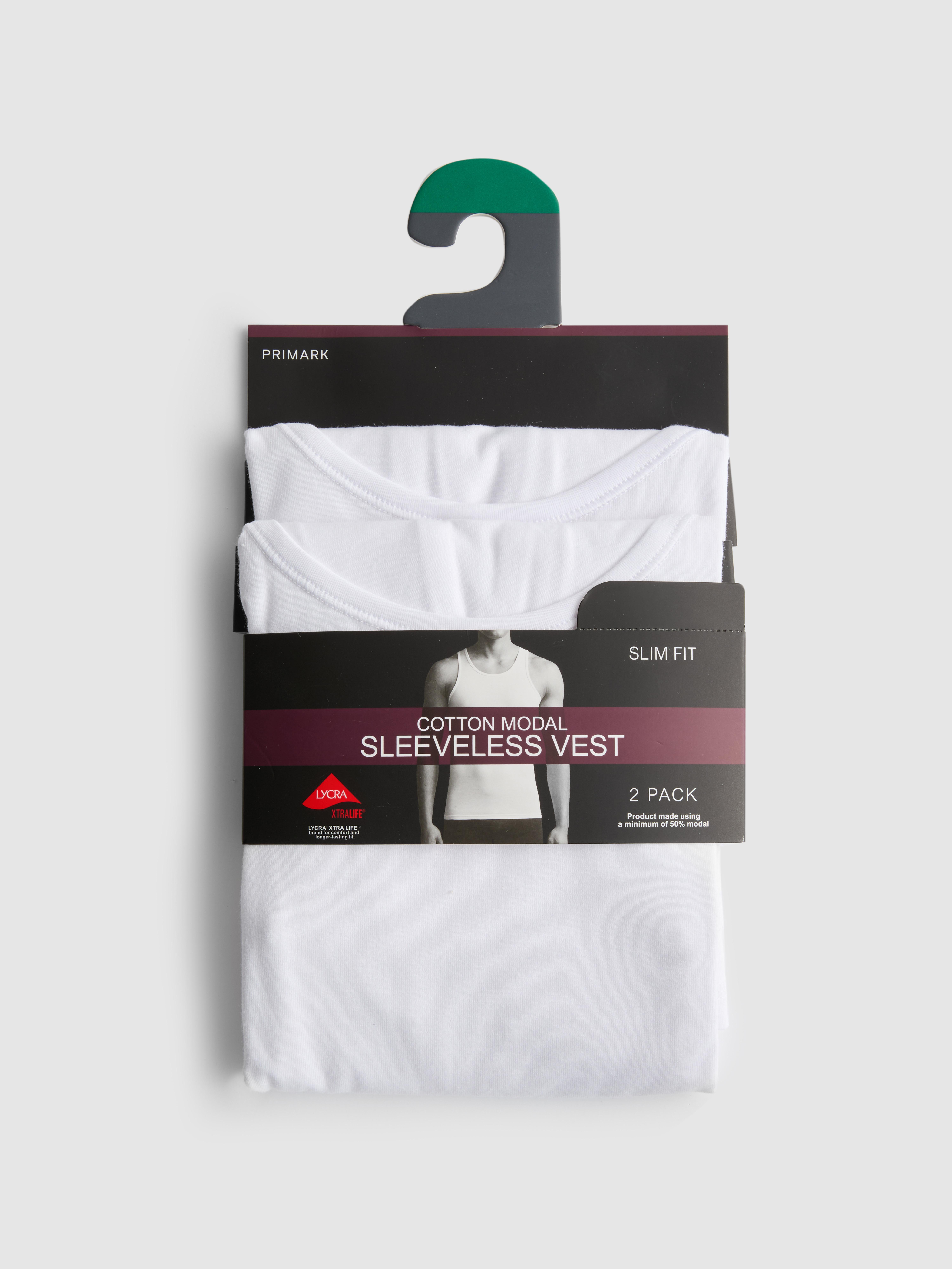 2pk Essential Tank Tops - White