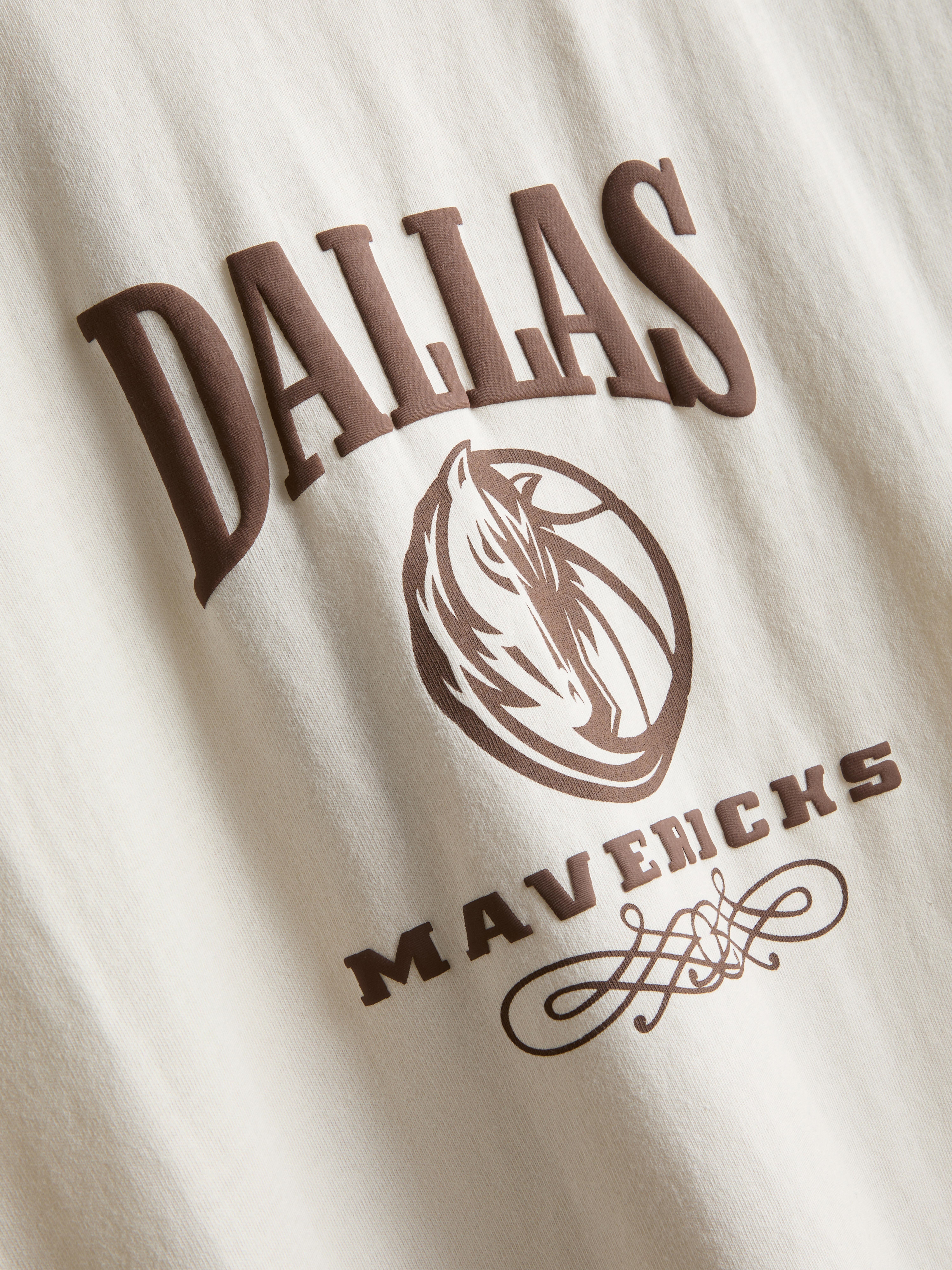 NBA Dallas Mavericks T-Shirt - Ivory