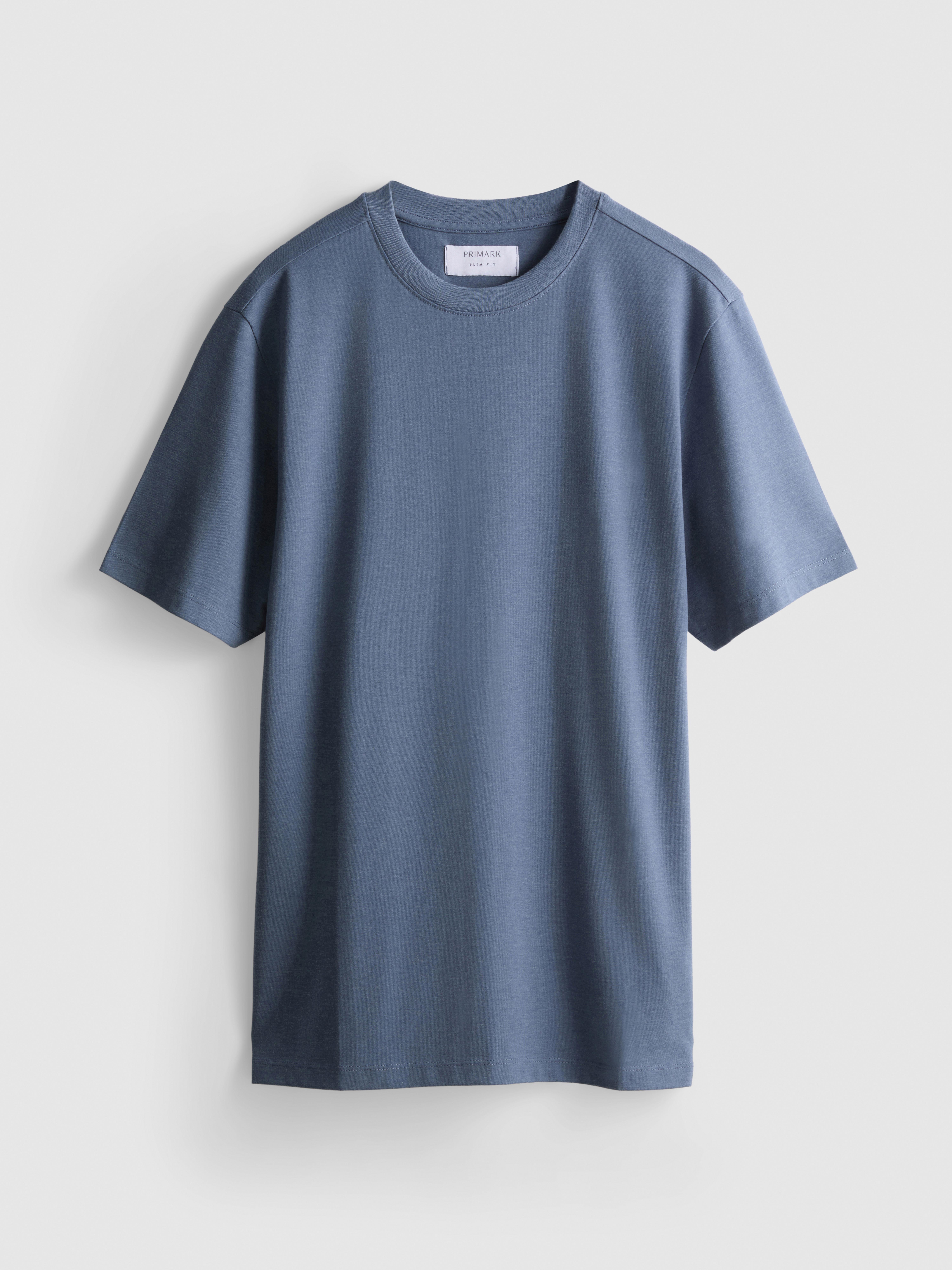 Relaxed Fit LYCRA® T-Shirt - Blue Heather