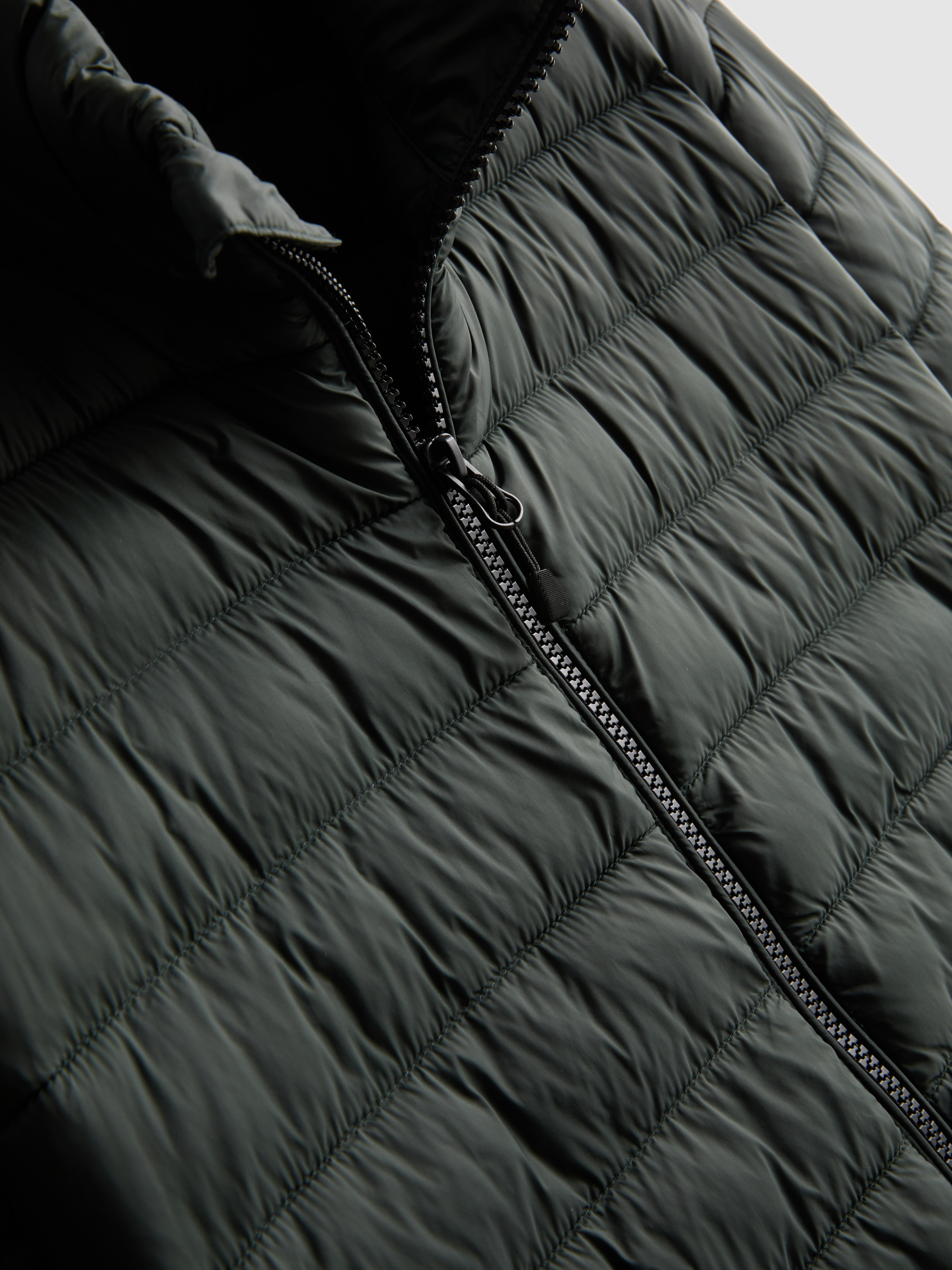 Padded Puffer Jacket - Green