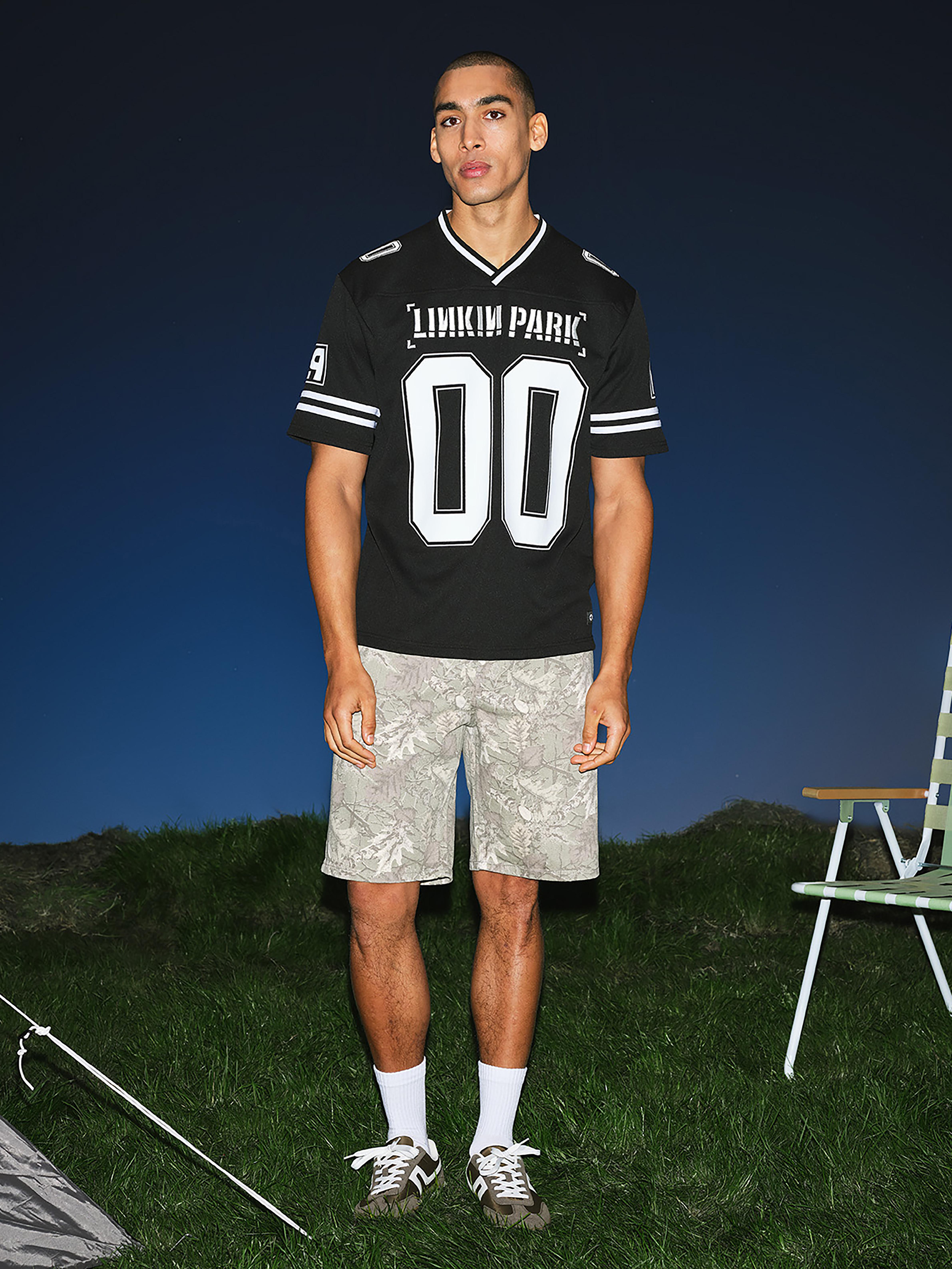 Linkin Park Graphic Jersey - Black