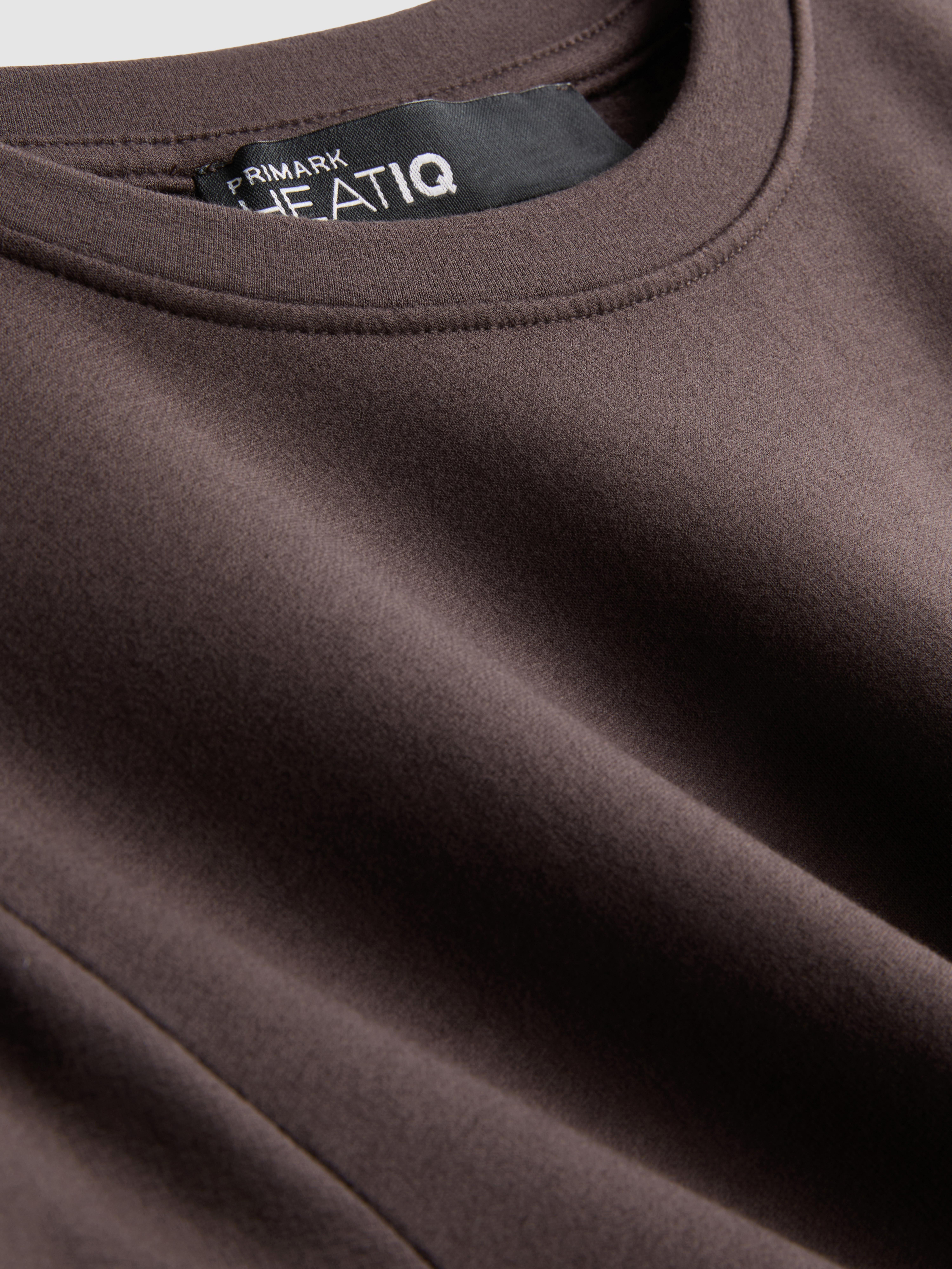 Heat IQ Long-Sleeve Base Layer Top - Chocolate