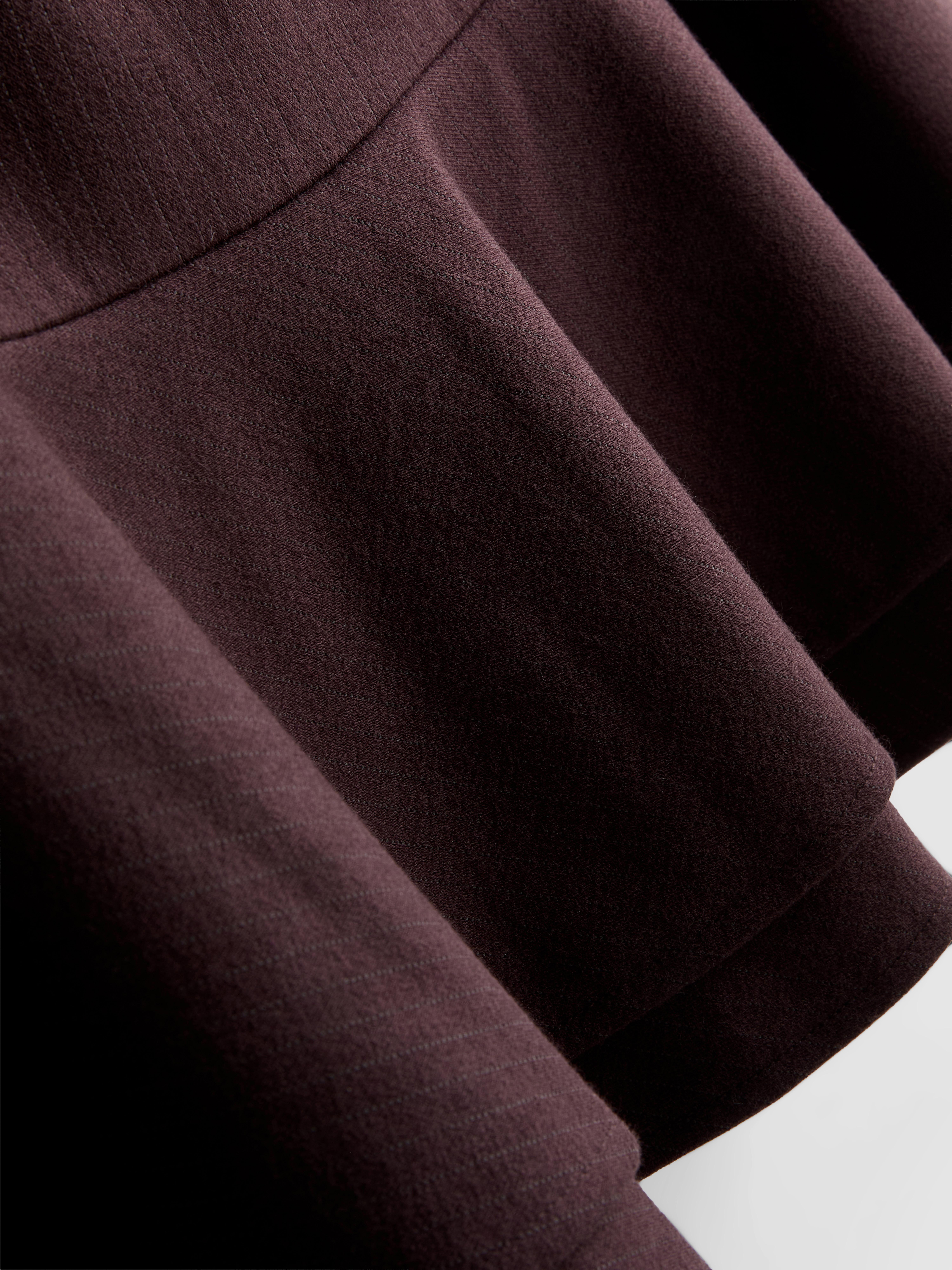 Jersey Mini Rara Skirt - Plum