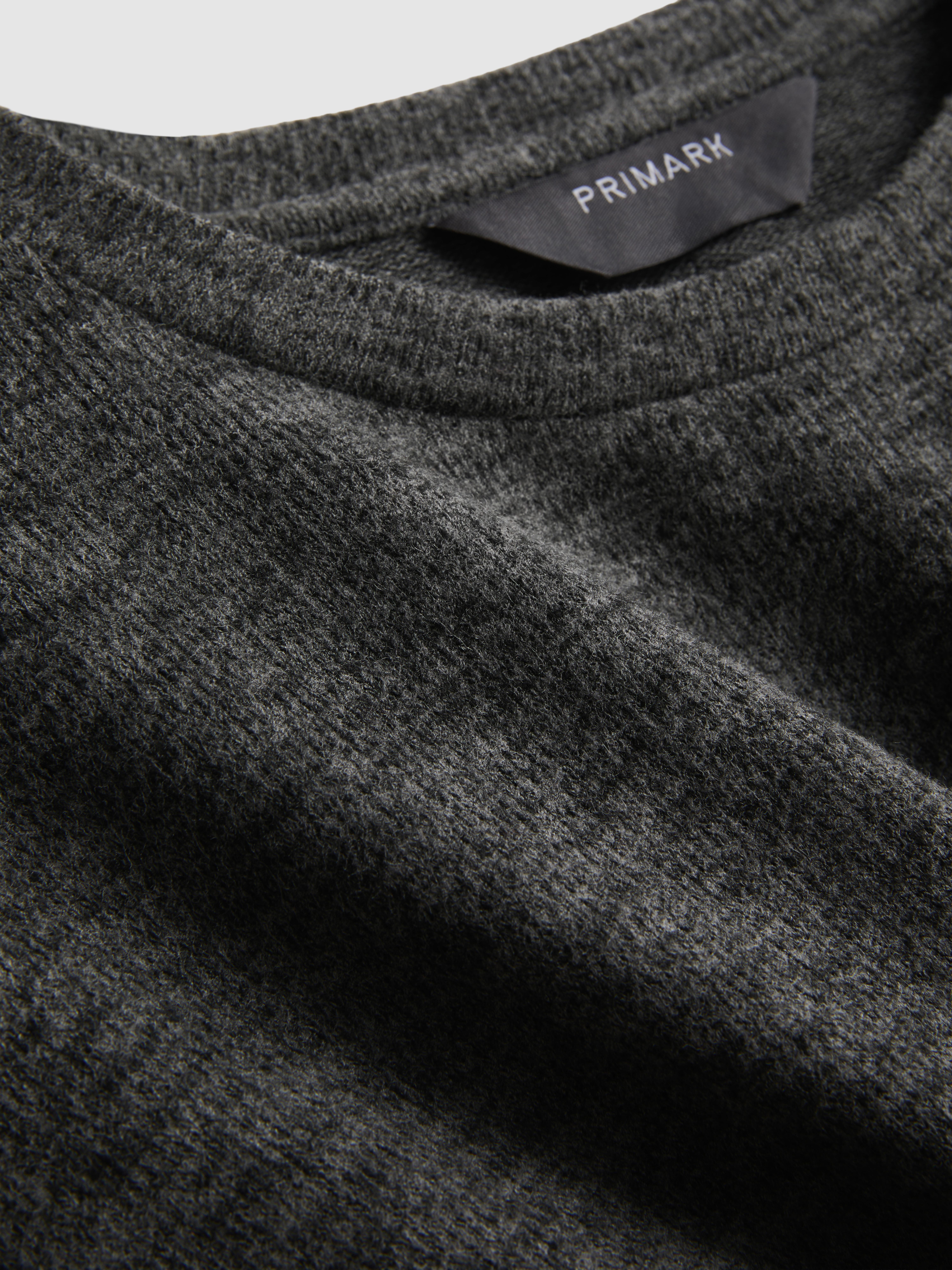 Cozy Oversized Tee - Charcoal Heather