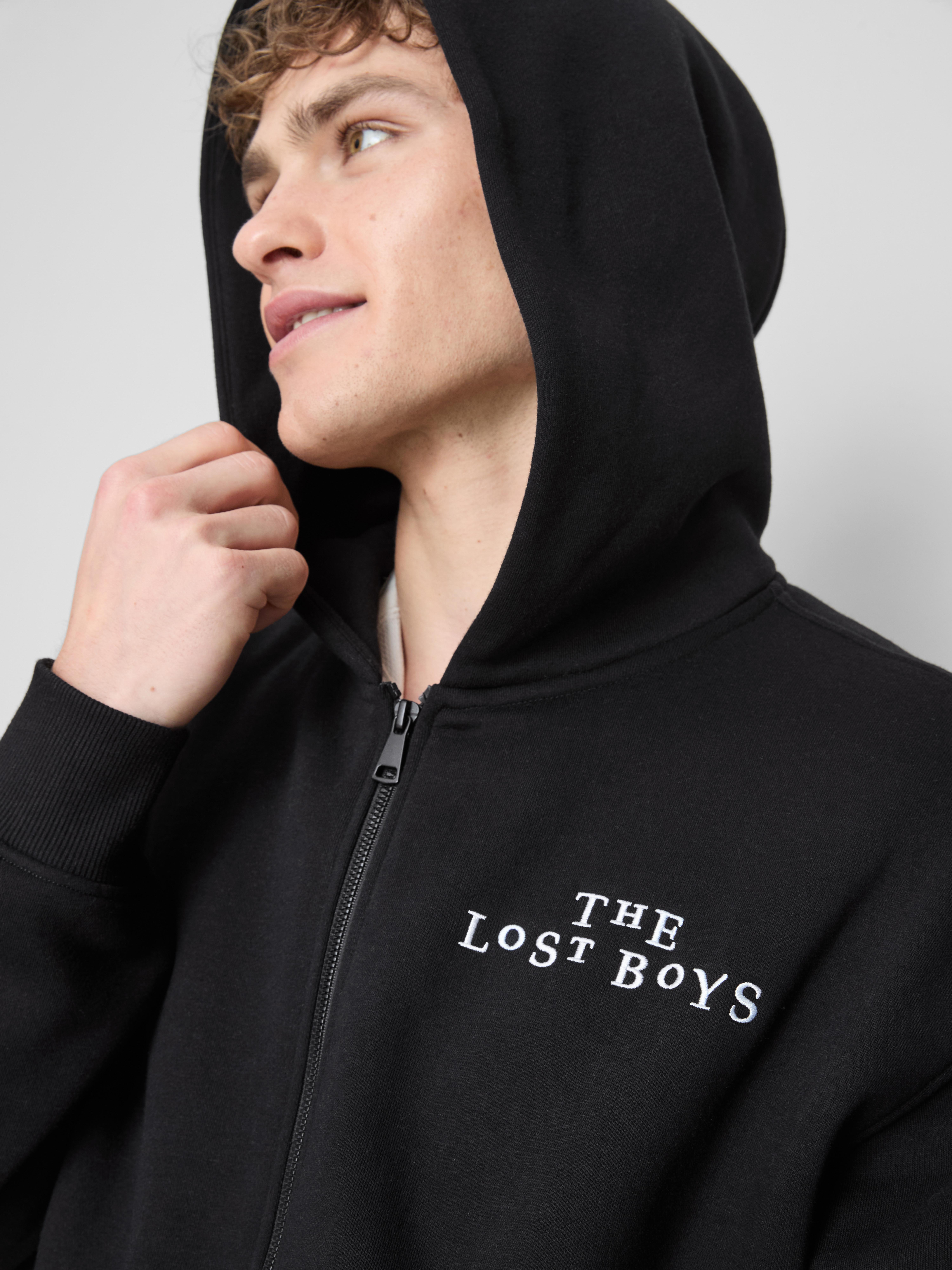 The Lost Boys Zip-Up Hoodie - Black