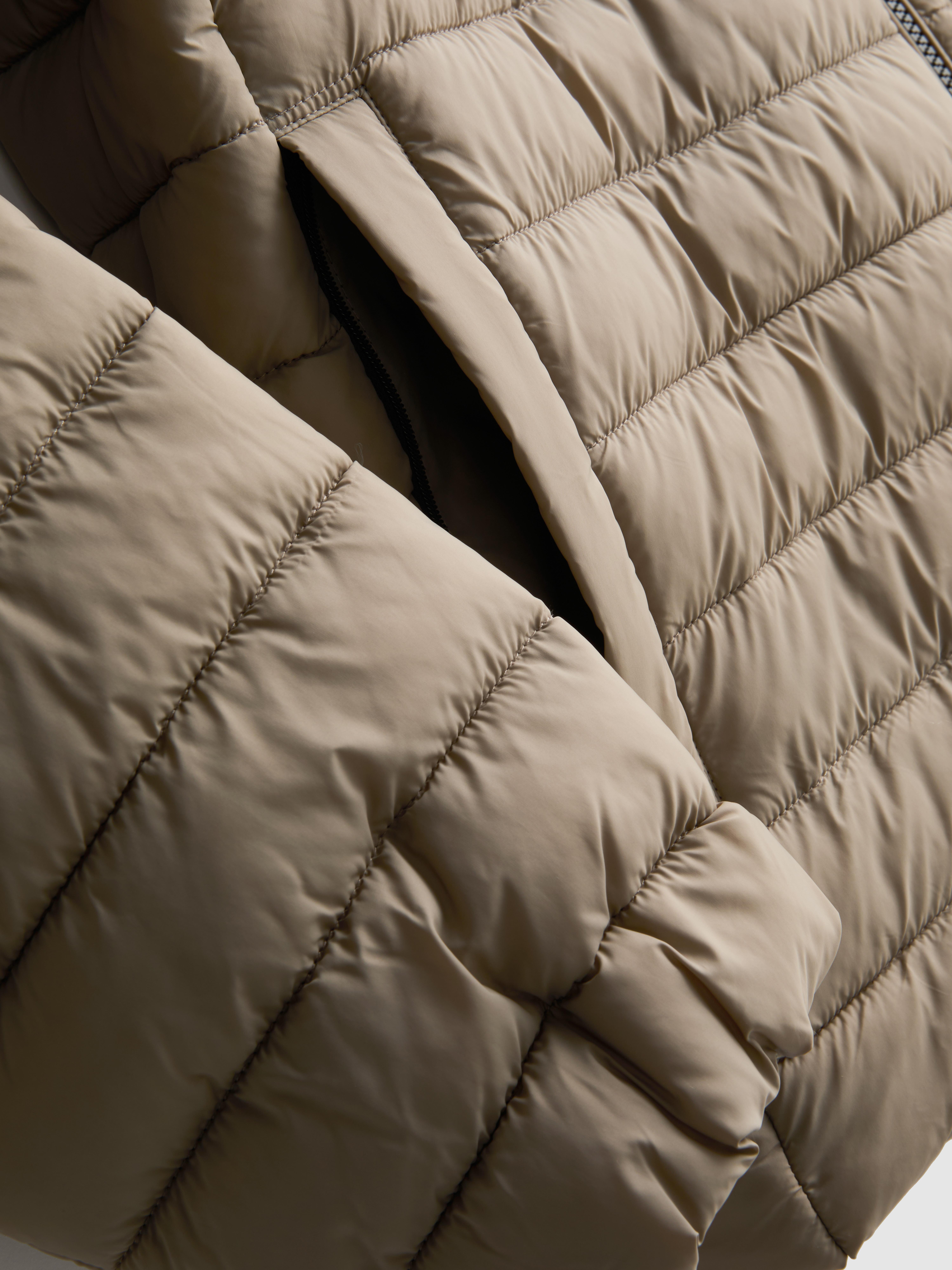 Padded Puffer Jacket - Stone