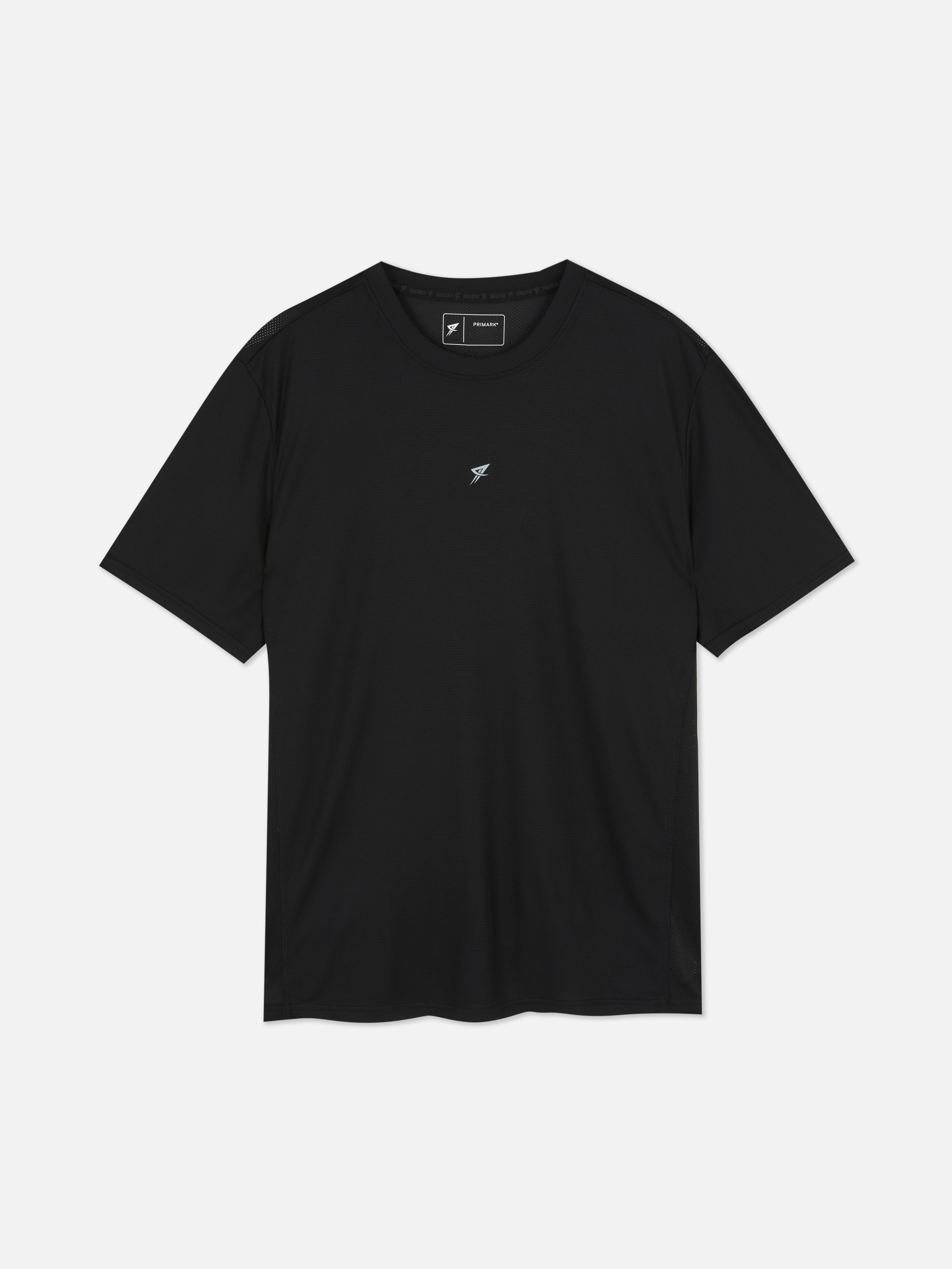 Short Sleeve Gym T-Shirt - Black