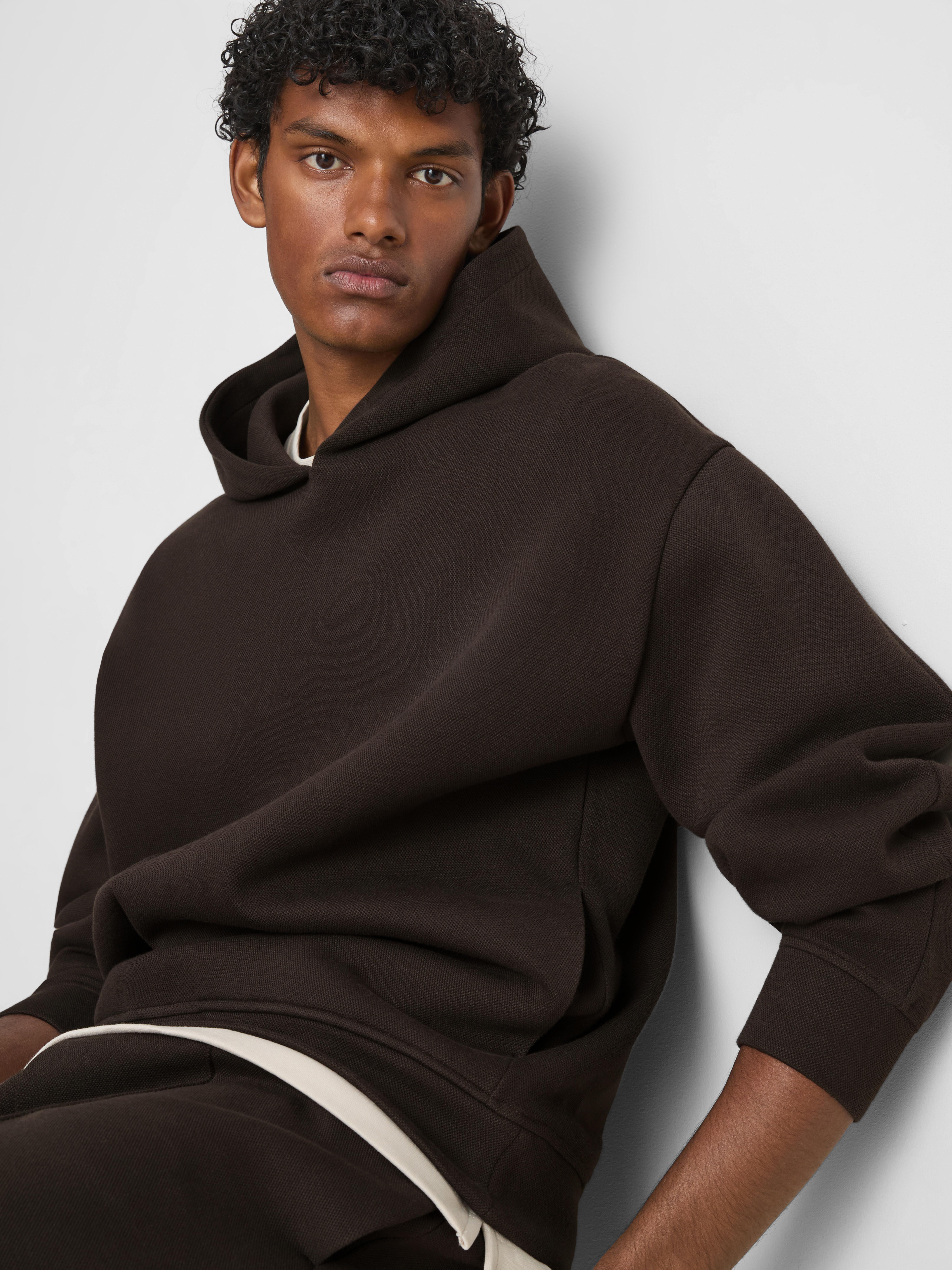 The Edit Hoodie - Dark Brown
