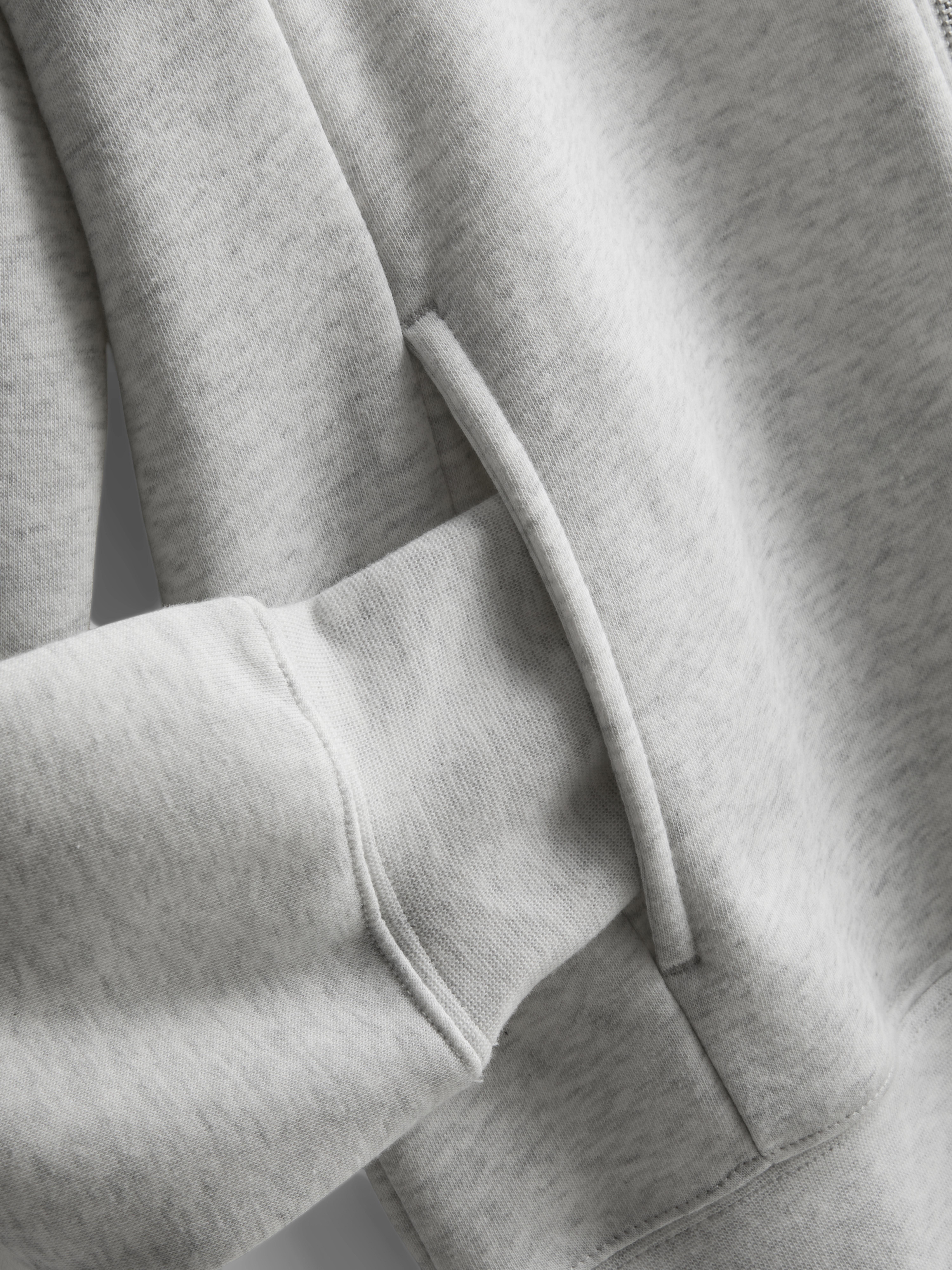 Zip Hoodie - Gray