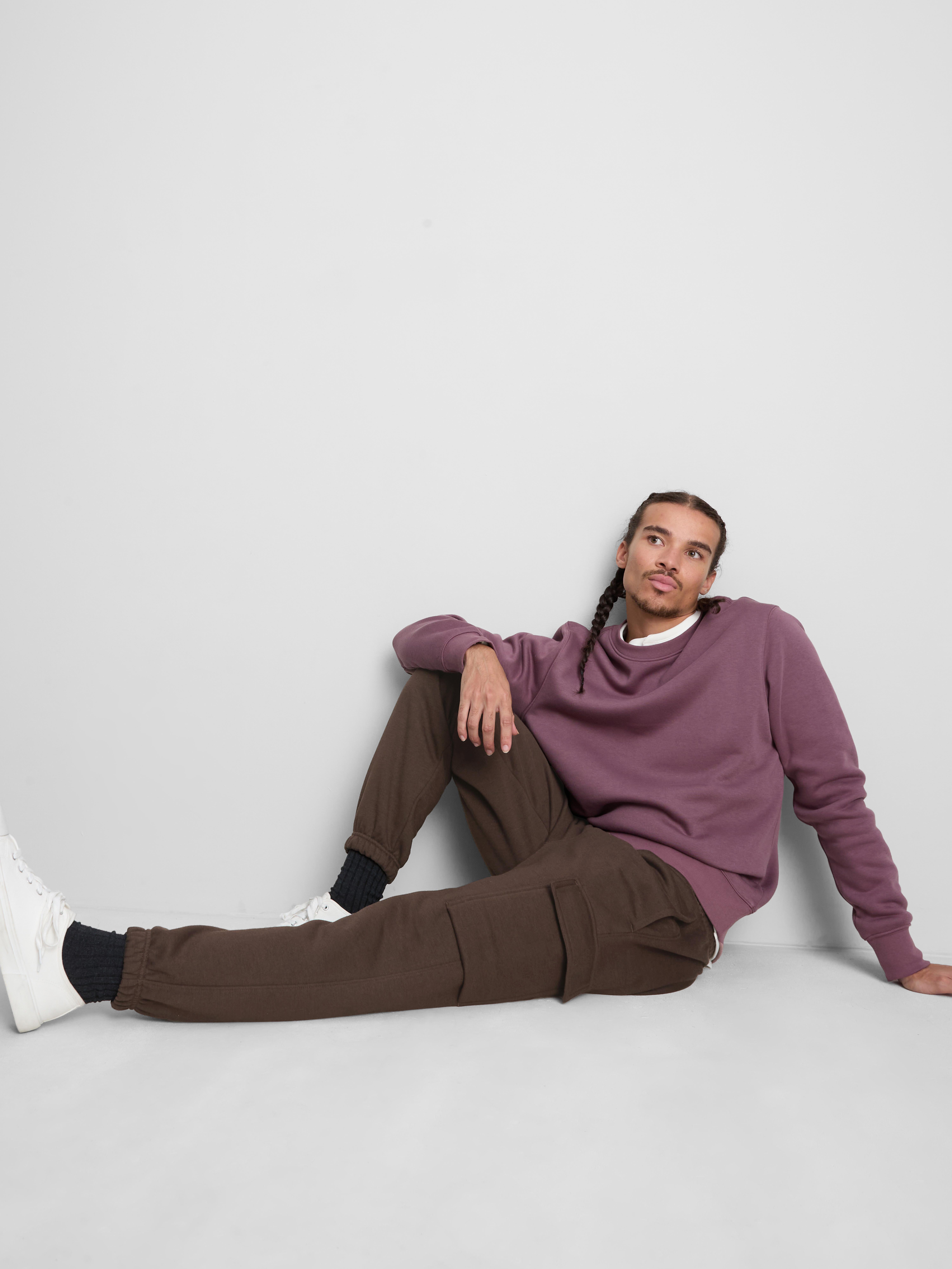 Essential Cargo Joggers - Brown