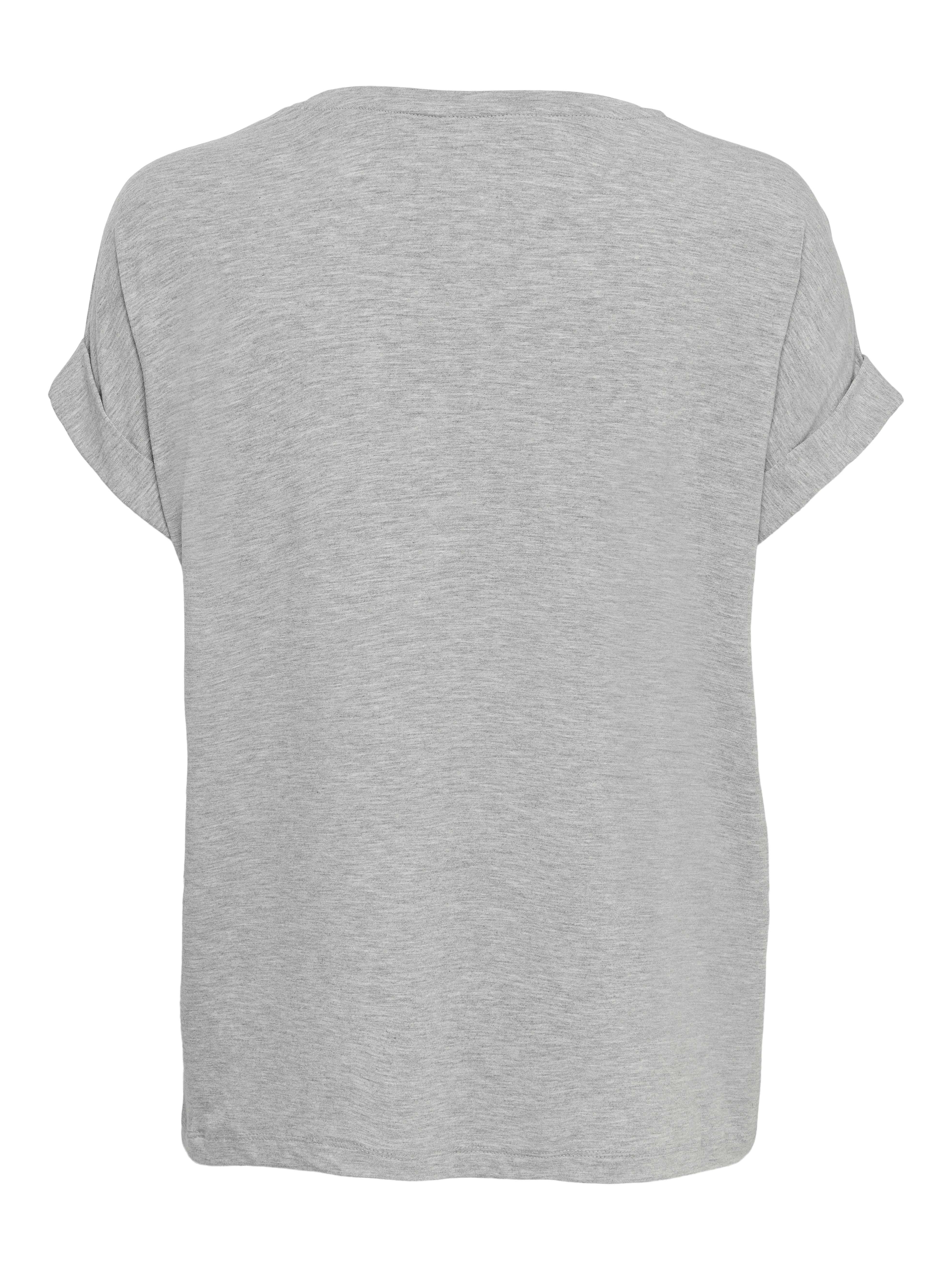 ONLMOSTER Top Light Grey Melange