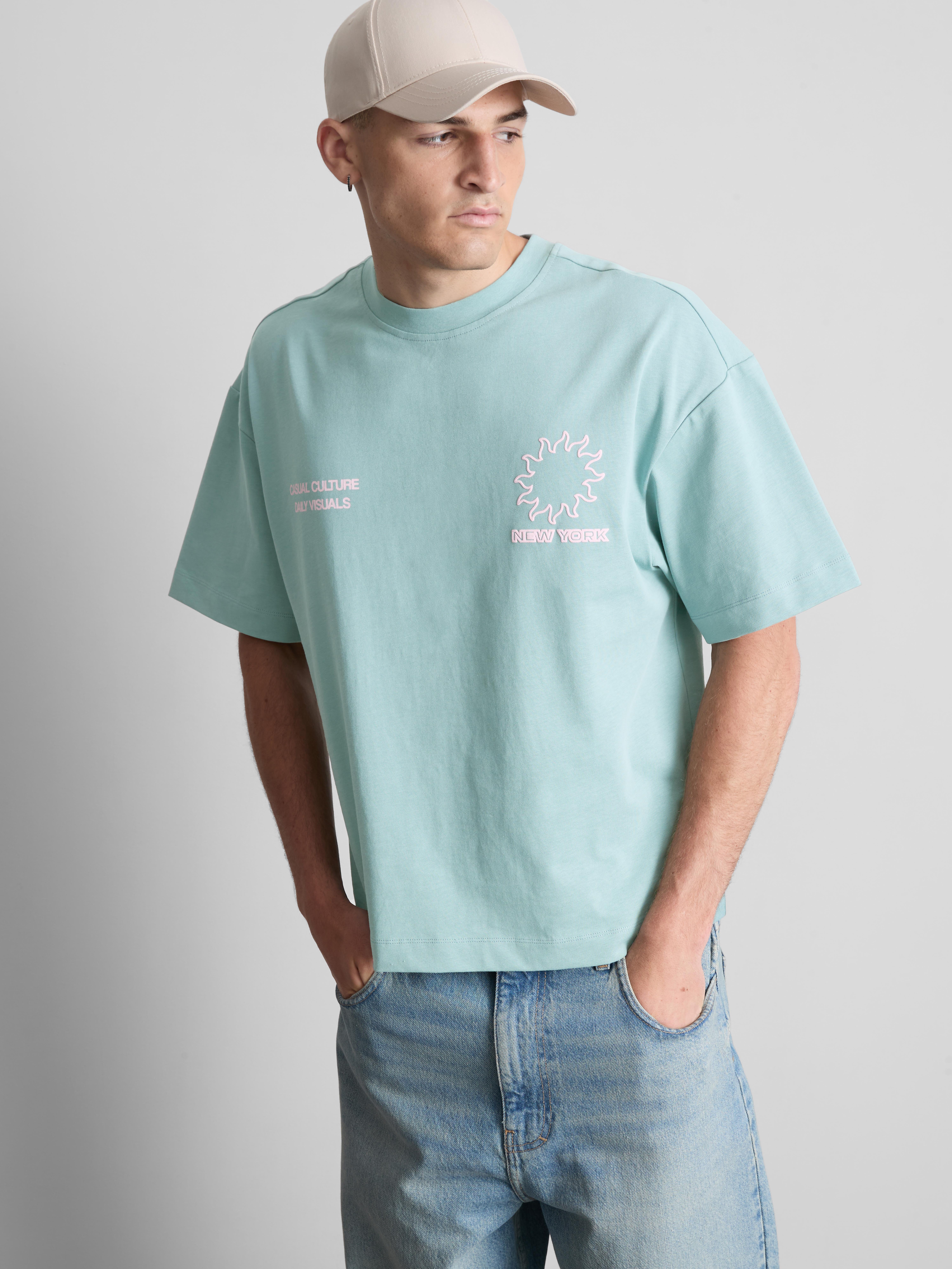 New York Graphic T-Shirt - Green