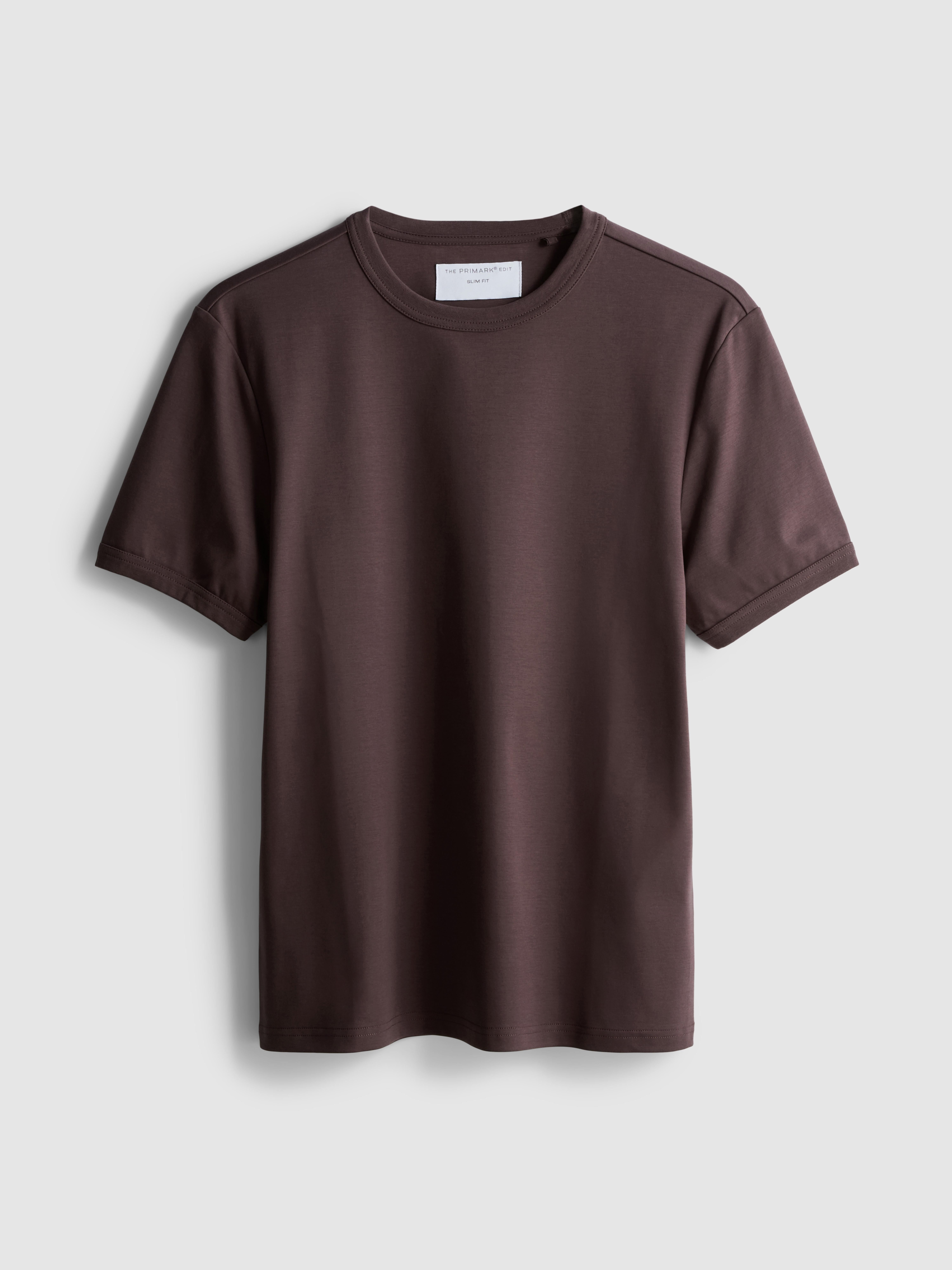 The Edit Slim-Fit Cotton T-Shirt - Light Purple