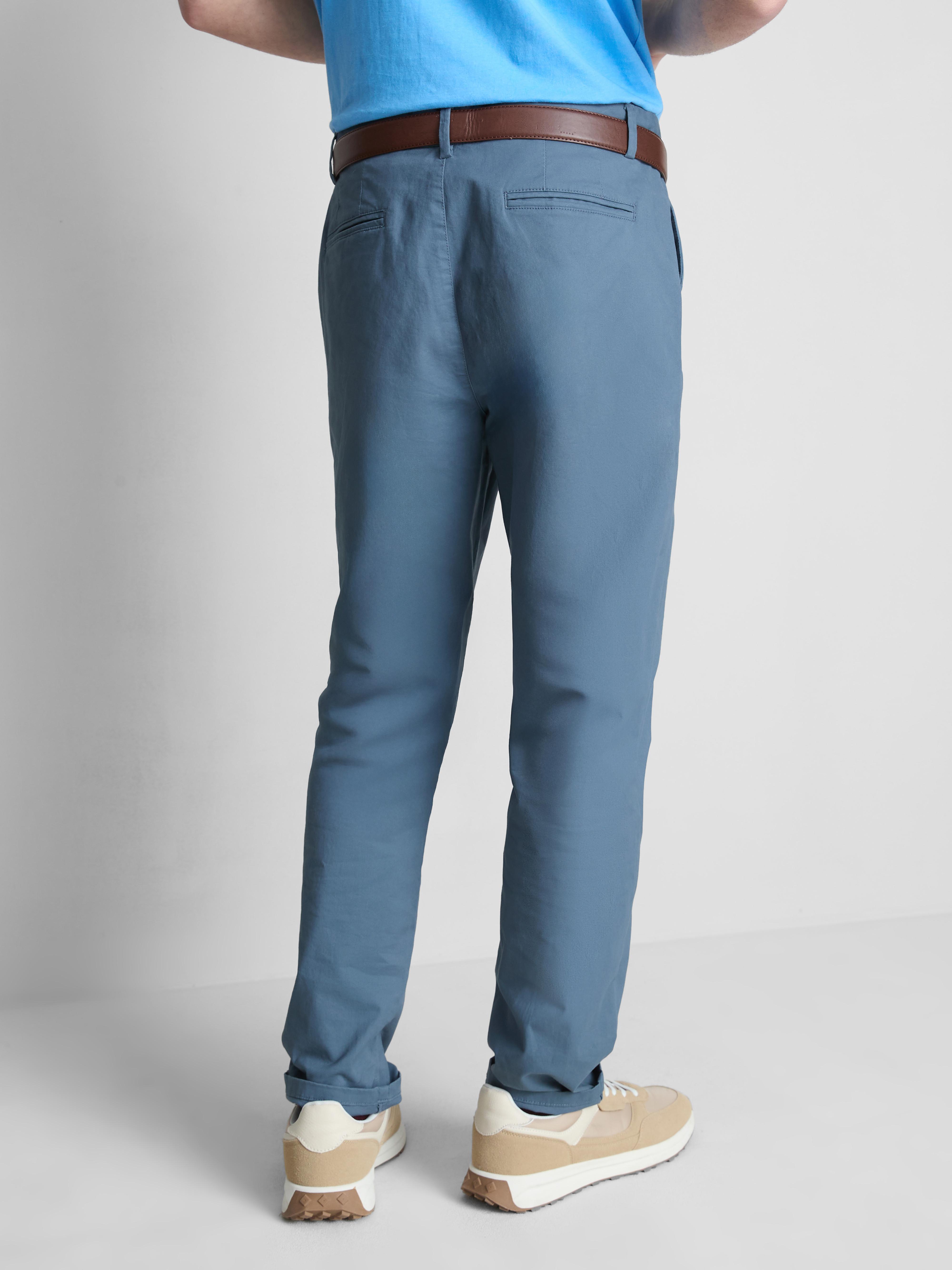 Slim Chinos - Blue