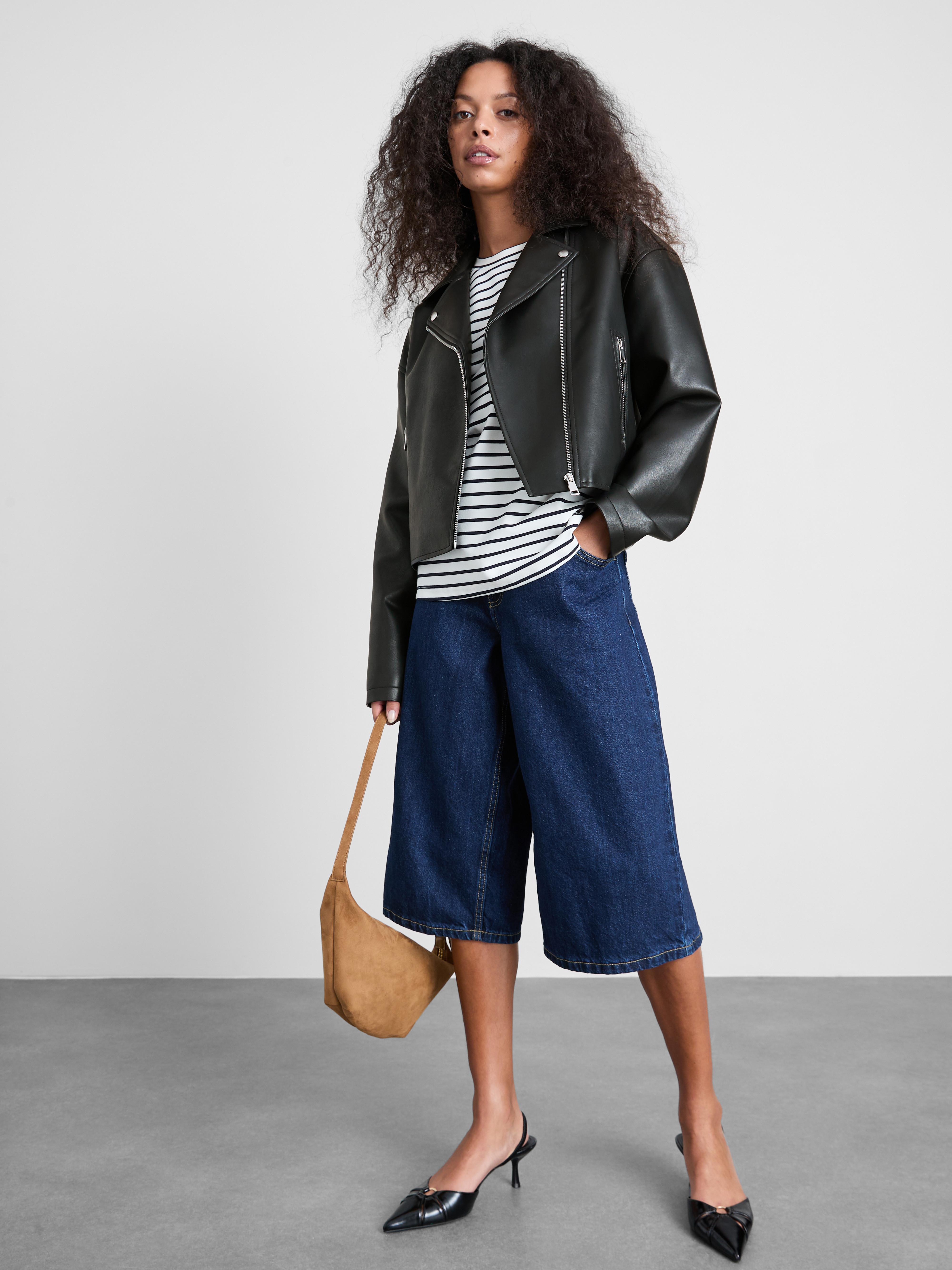 Essential Biker Jacket - Black