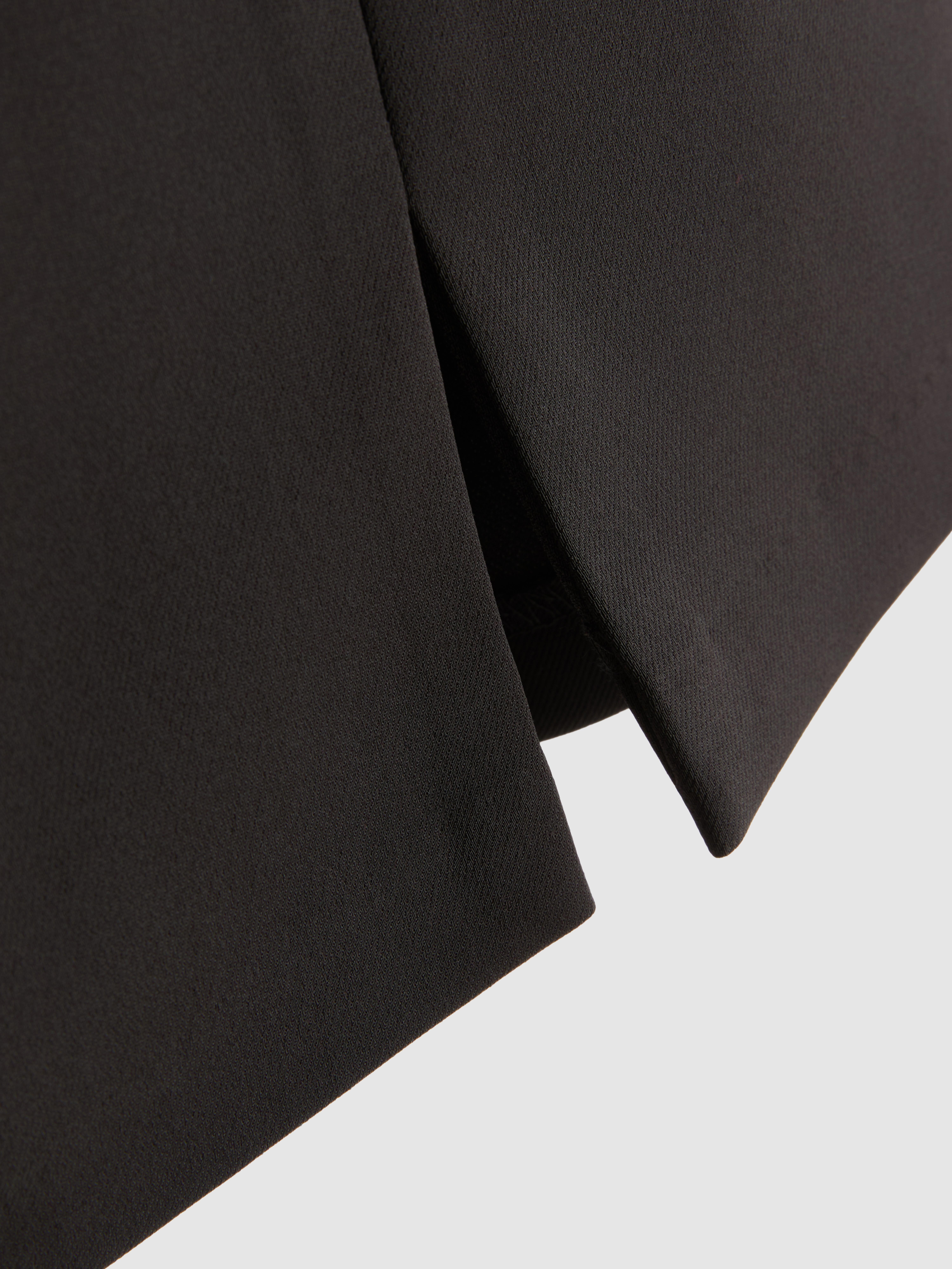 Split Front Mini Skort - Black