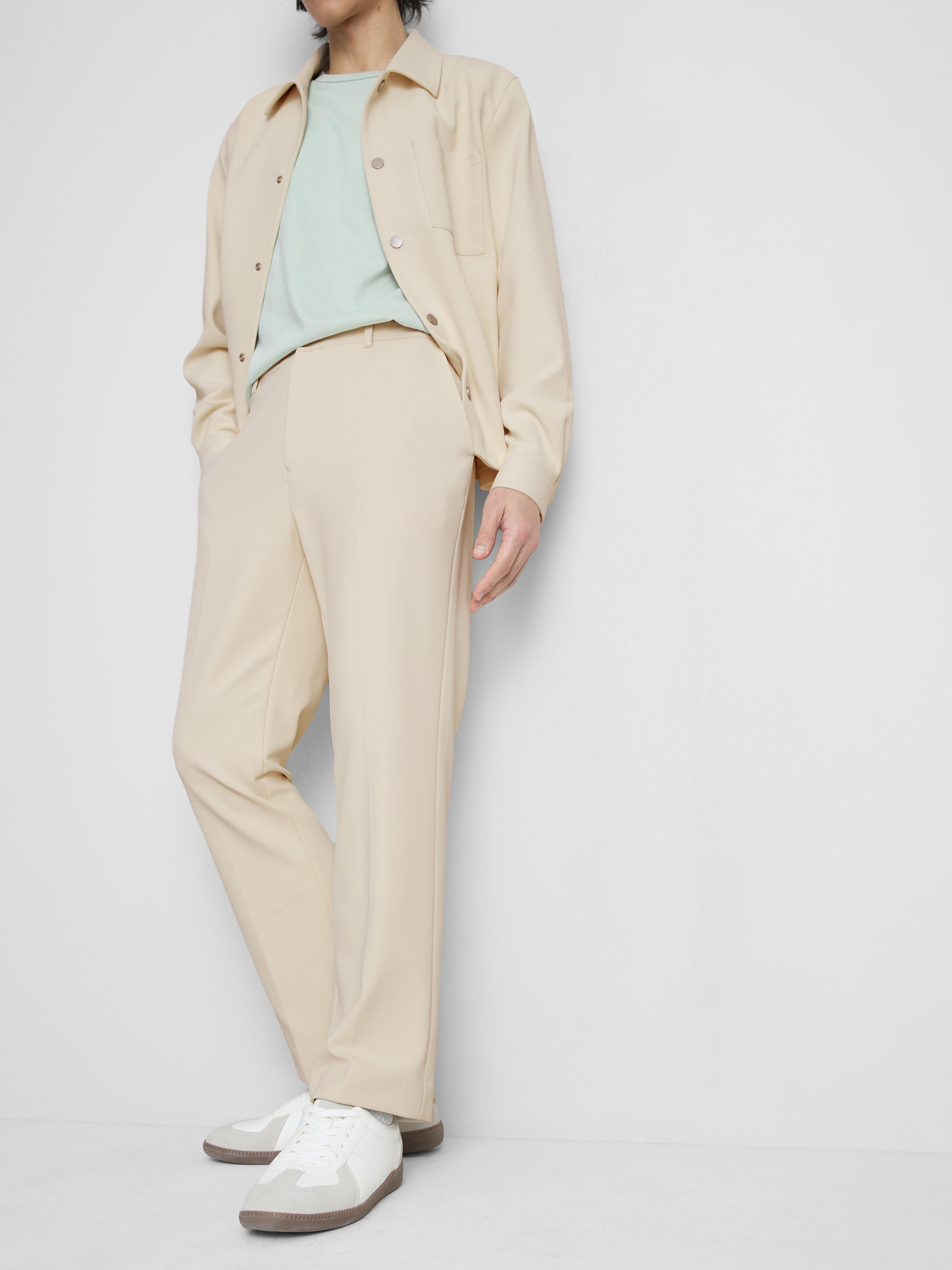 The Edit Regular Fit Pants - Ivory