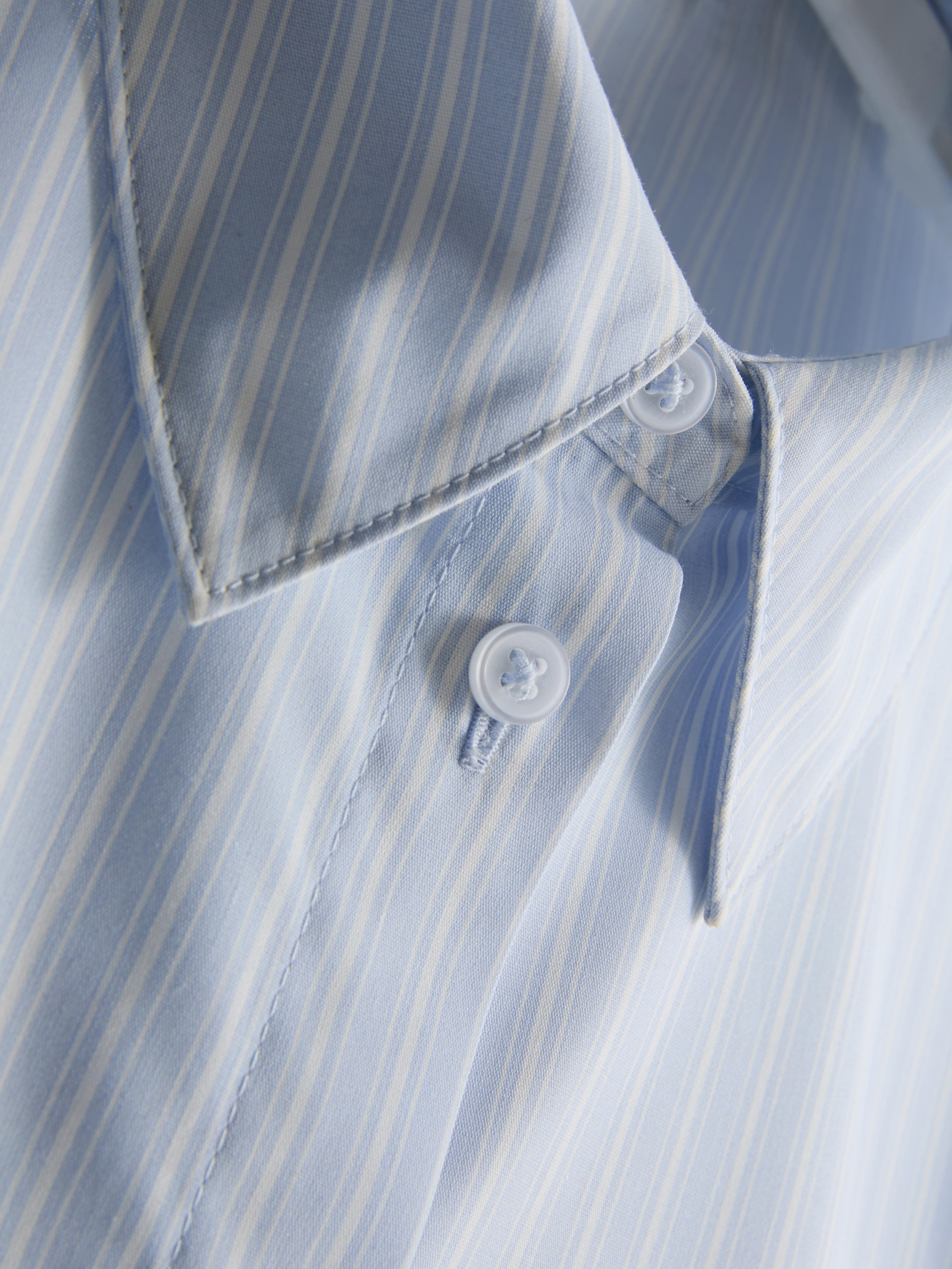 Long Sleeve Workwear Shirt - Mid Blue