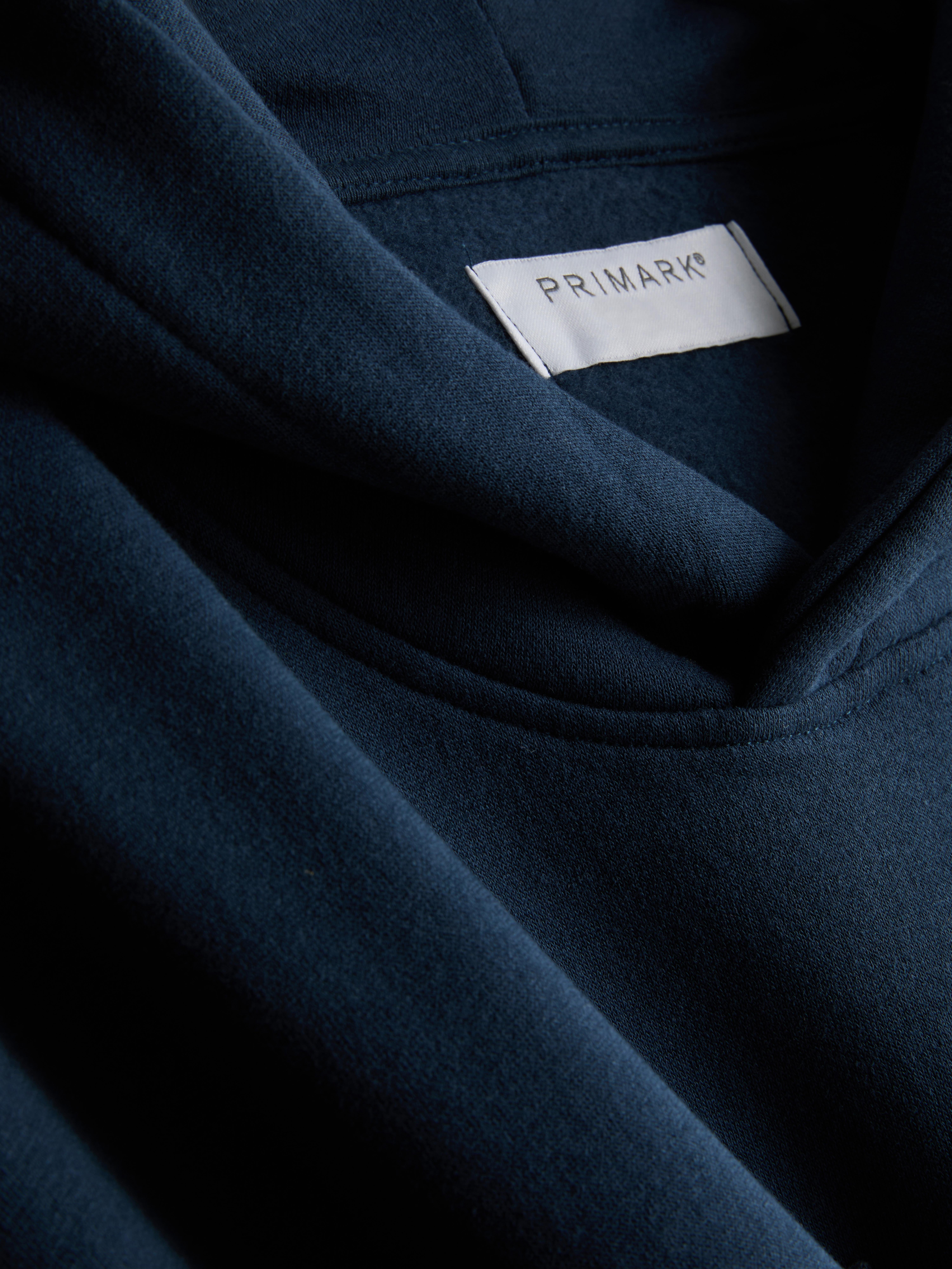 Cotton-Blend East Wood Hoodie - Navy
