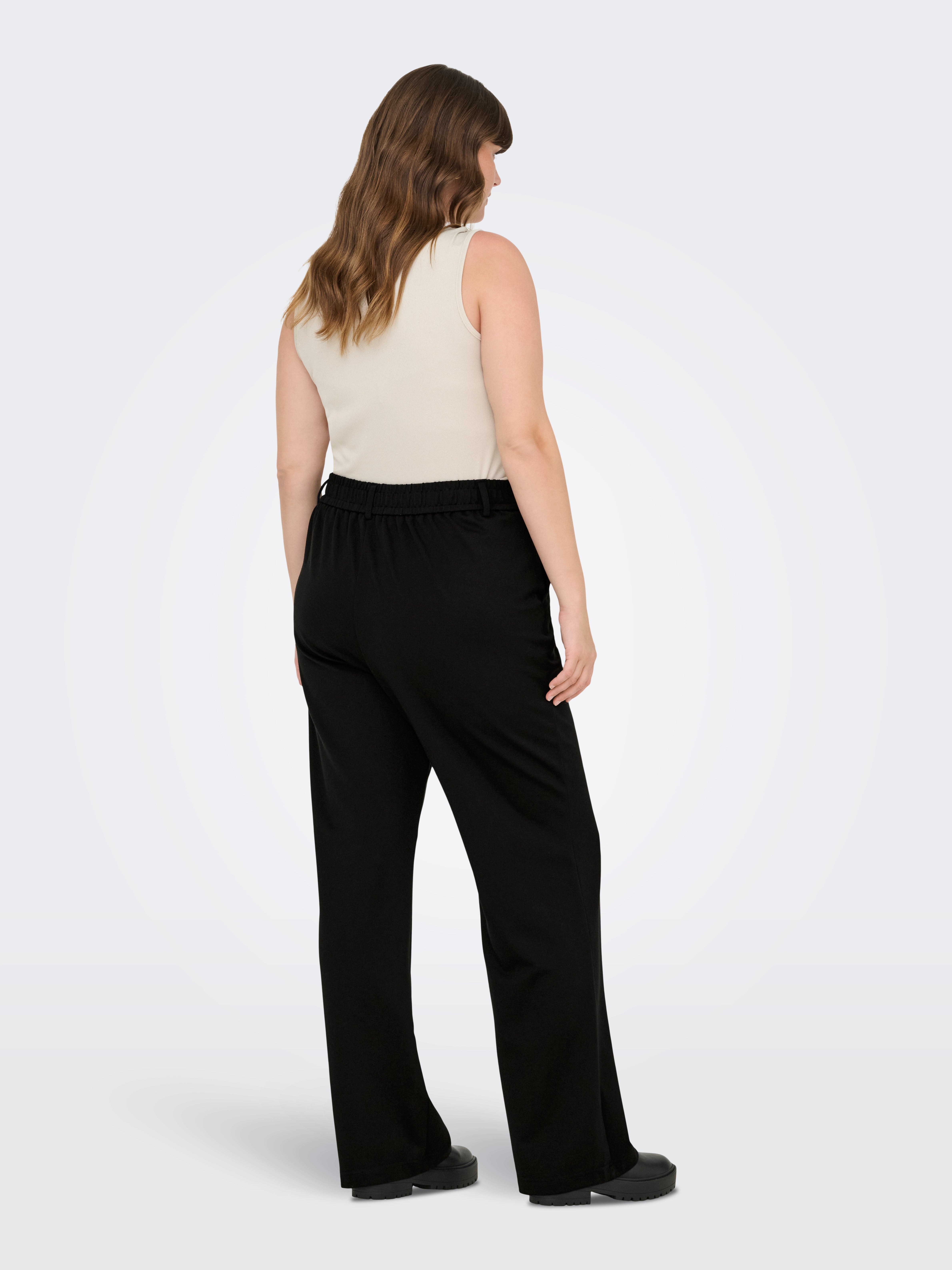 CARGOLDTRASH Straight Fit Trousers Black